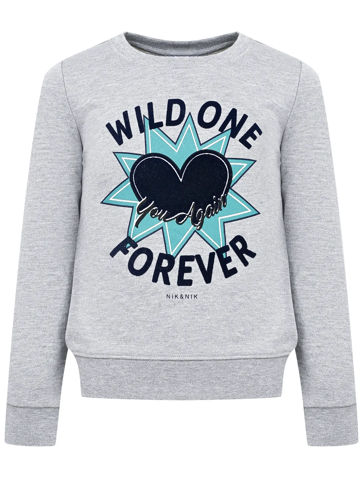 

Свитшот NIK & NIK, Серый, 2123341