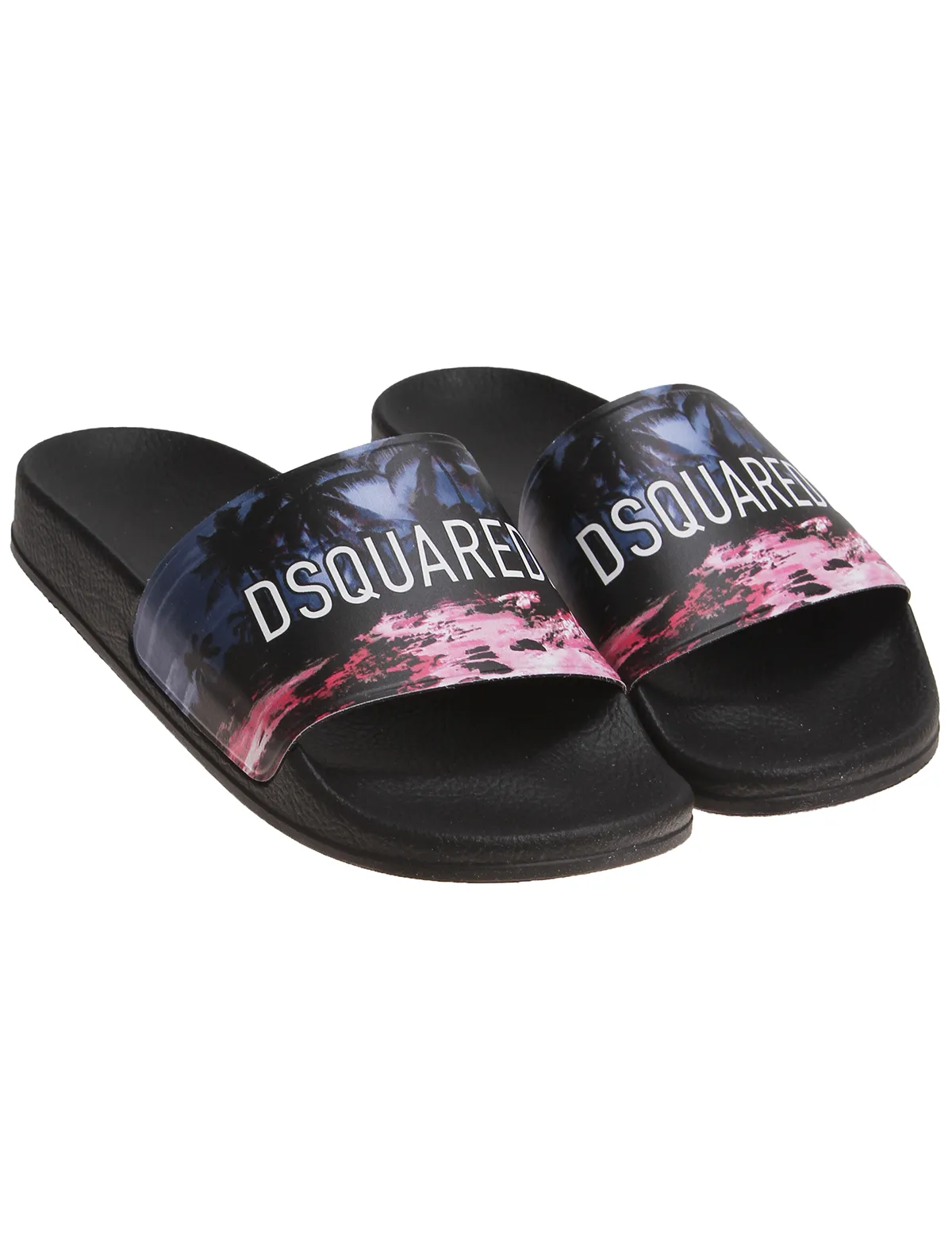 

Шлепанцы пляжные Dsquared2, Черный, 2670549