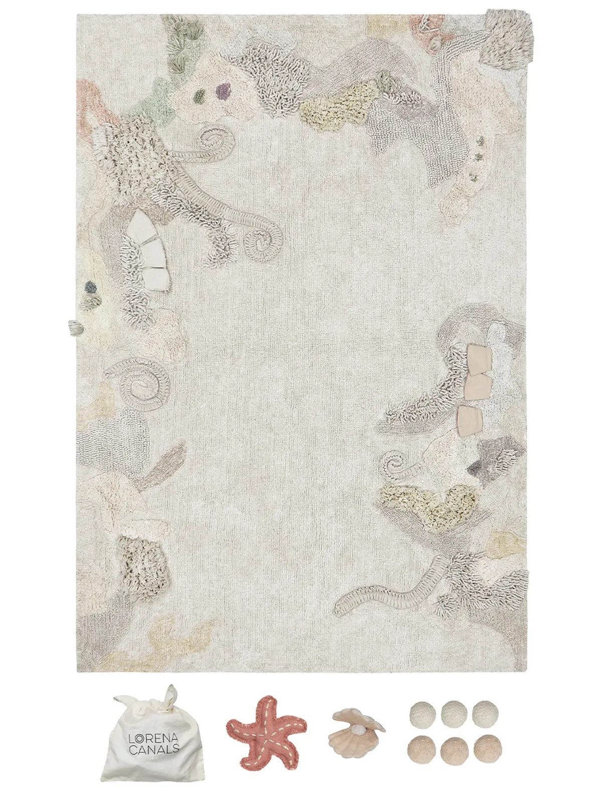 

Коврик Lorena Canals, Бежевый, 2630495