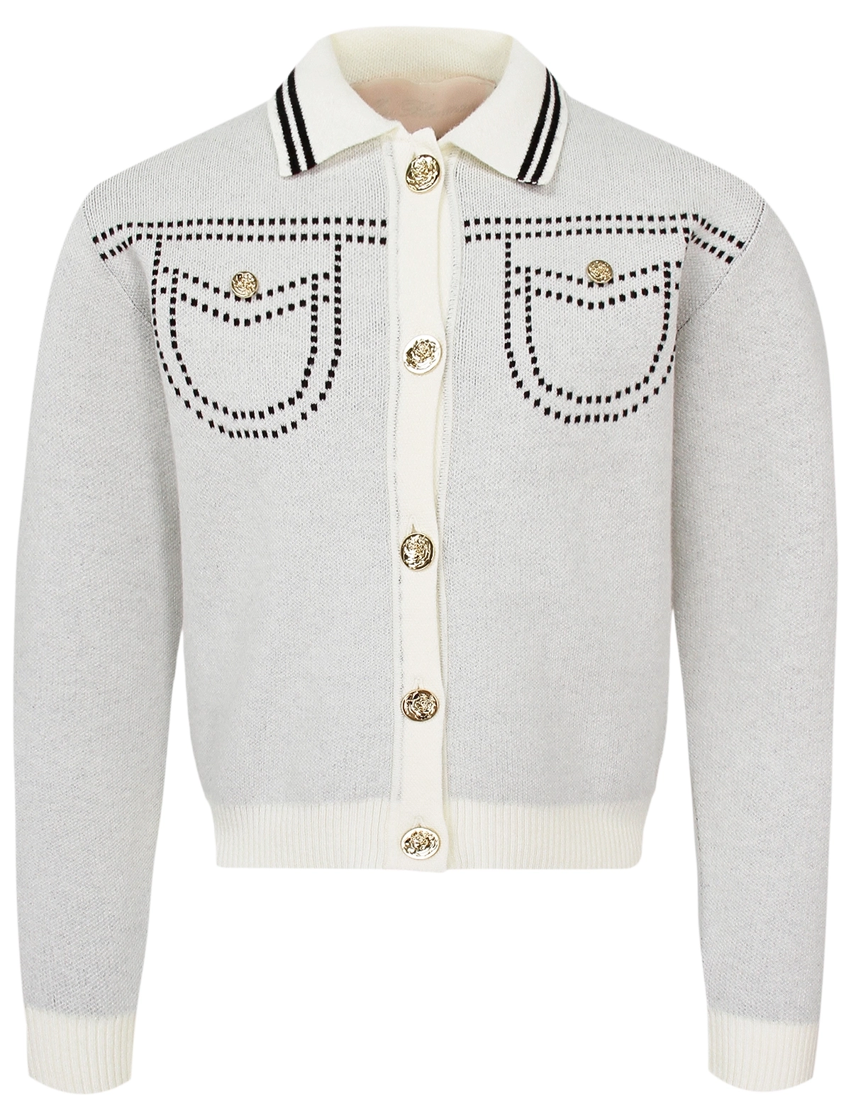

Кардиган Miss Blumarine, Серый, 3082471