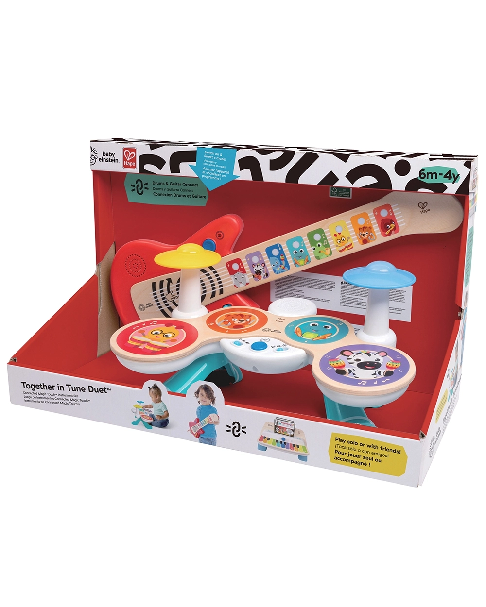 

Игрушка интерактивная Hape, Разноцветный, 3107234