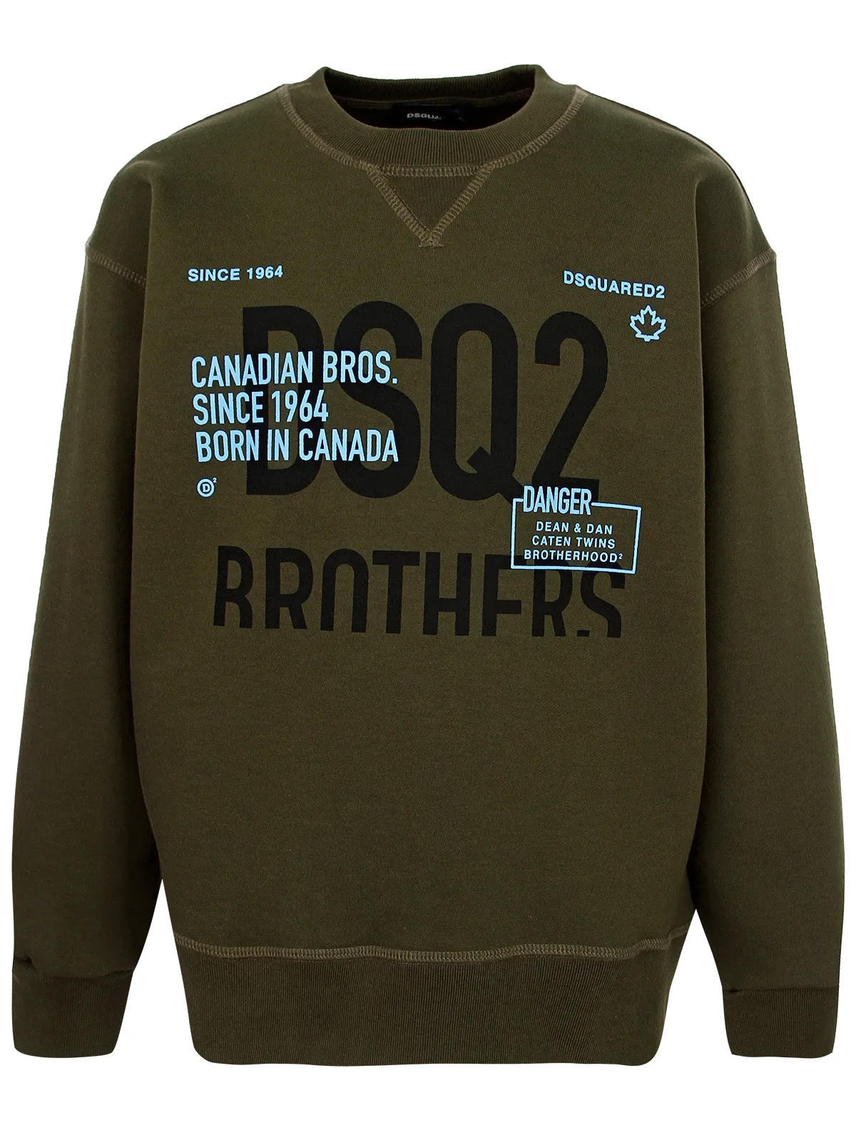 

Свитшот Dsquared2, Зеленый, 2496464