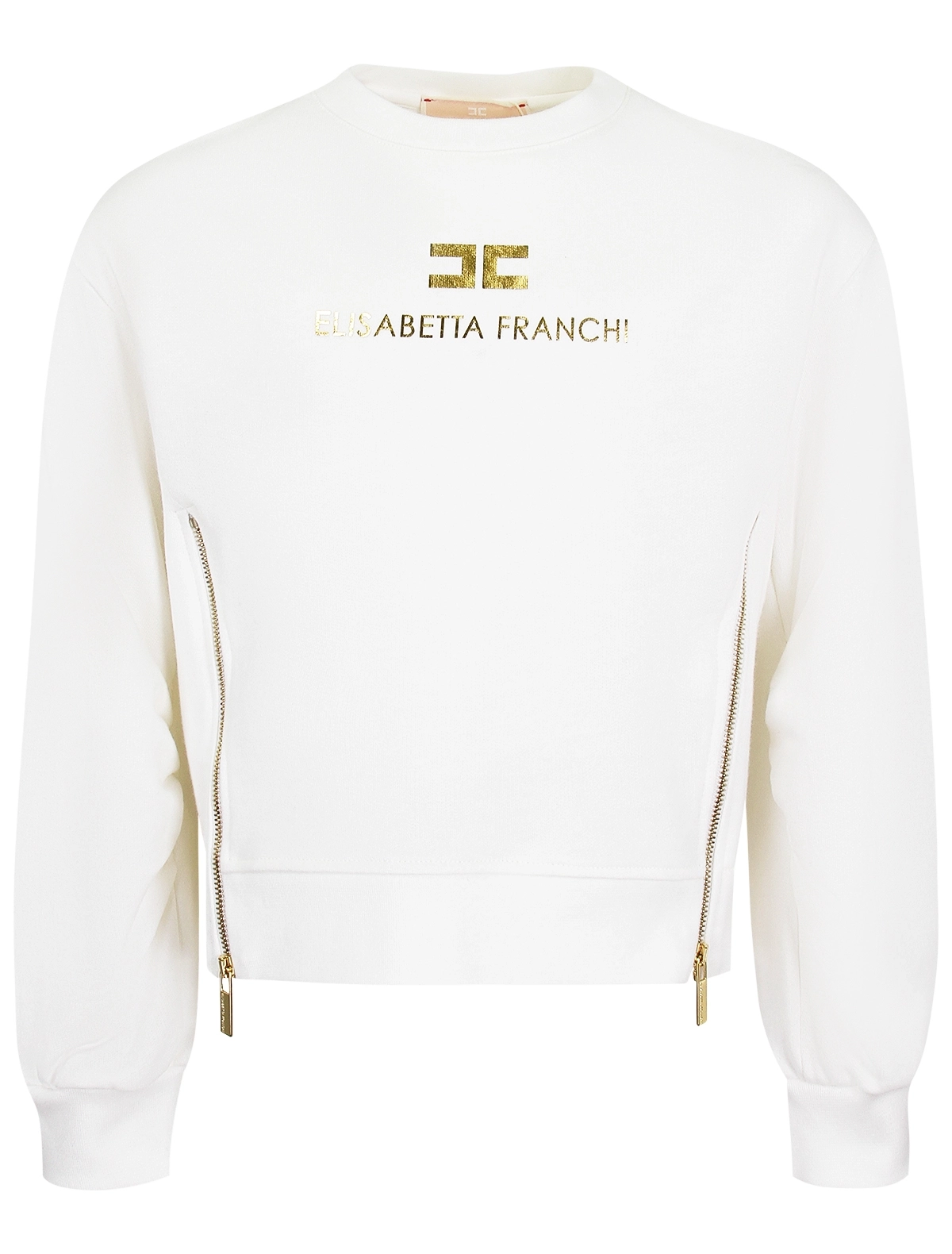

Свитшот ELISABETTA FRANCHI, Белый, 3198603