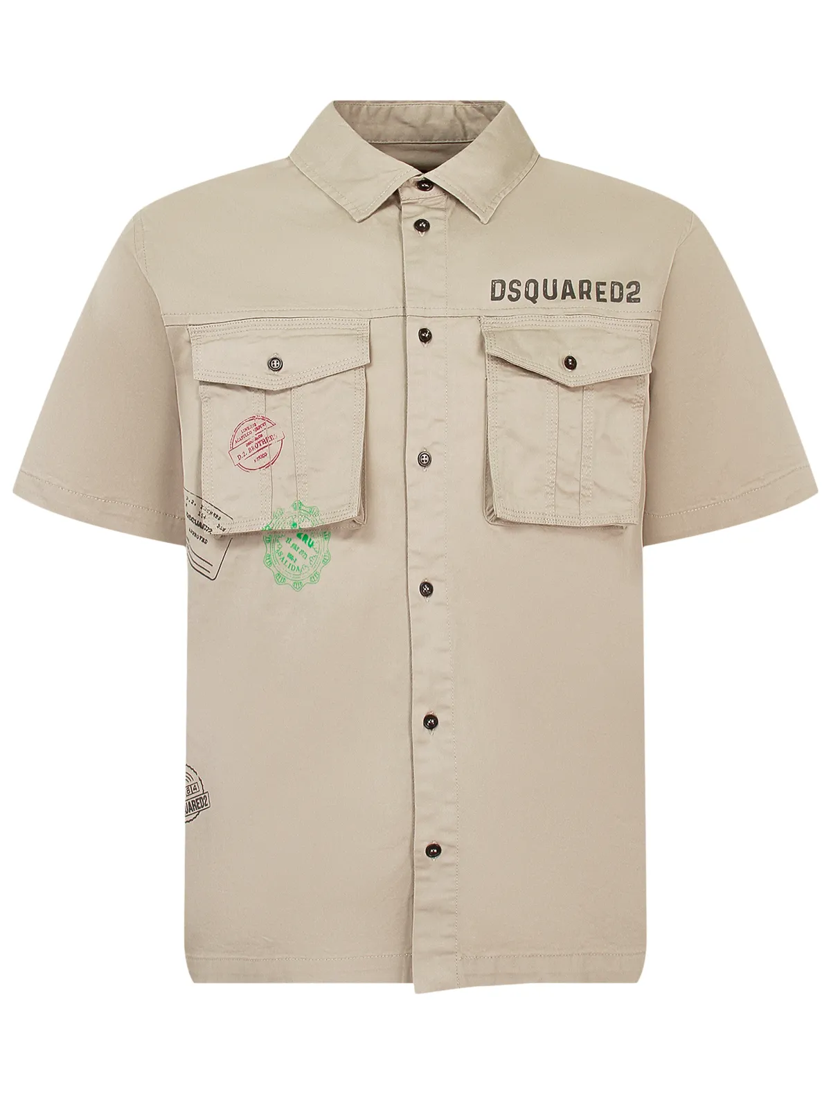 

Рубашка Dsquared2, Бежевый, 2774103