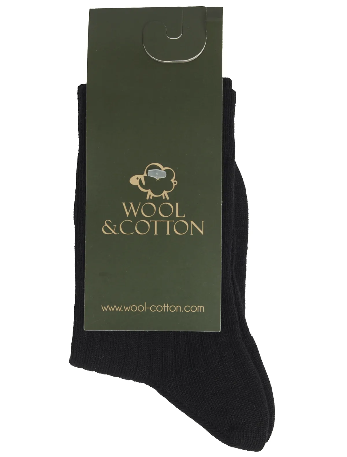 

Носки WOOL & COTTON, Черный, 2499009