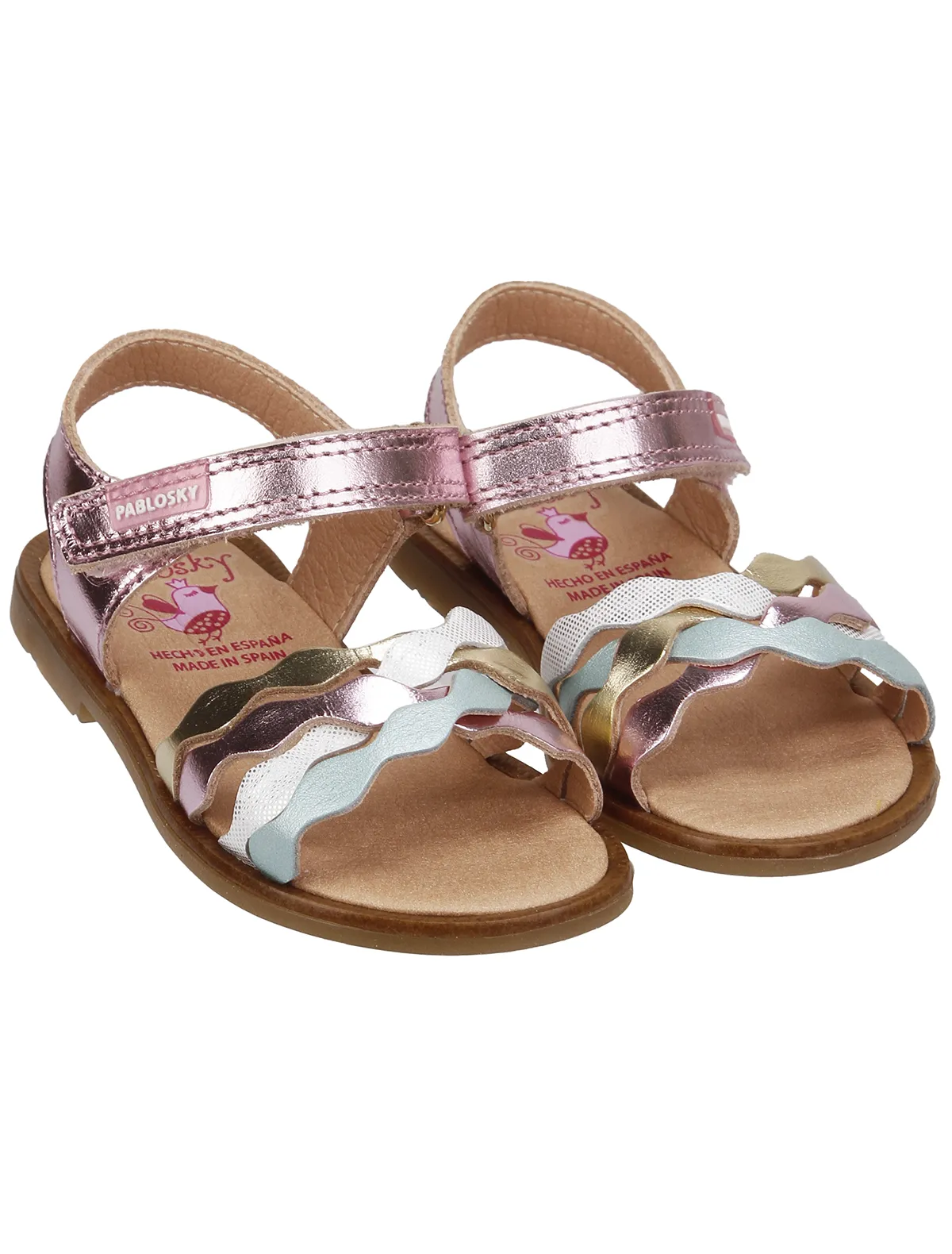 

Босоножки Pablosky, Розовый, 2655315