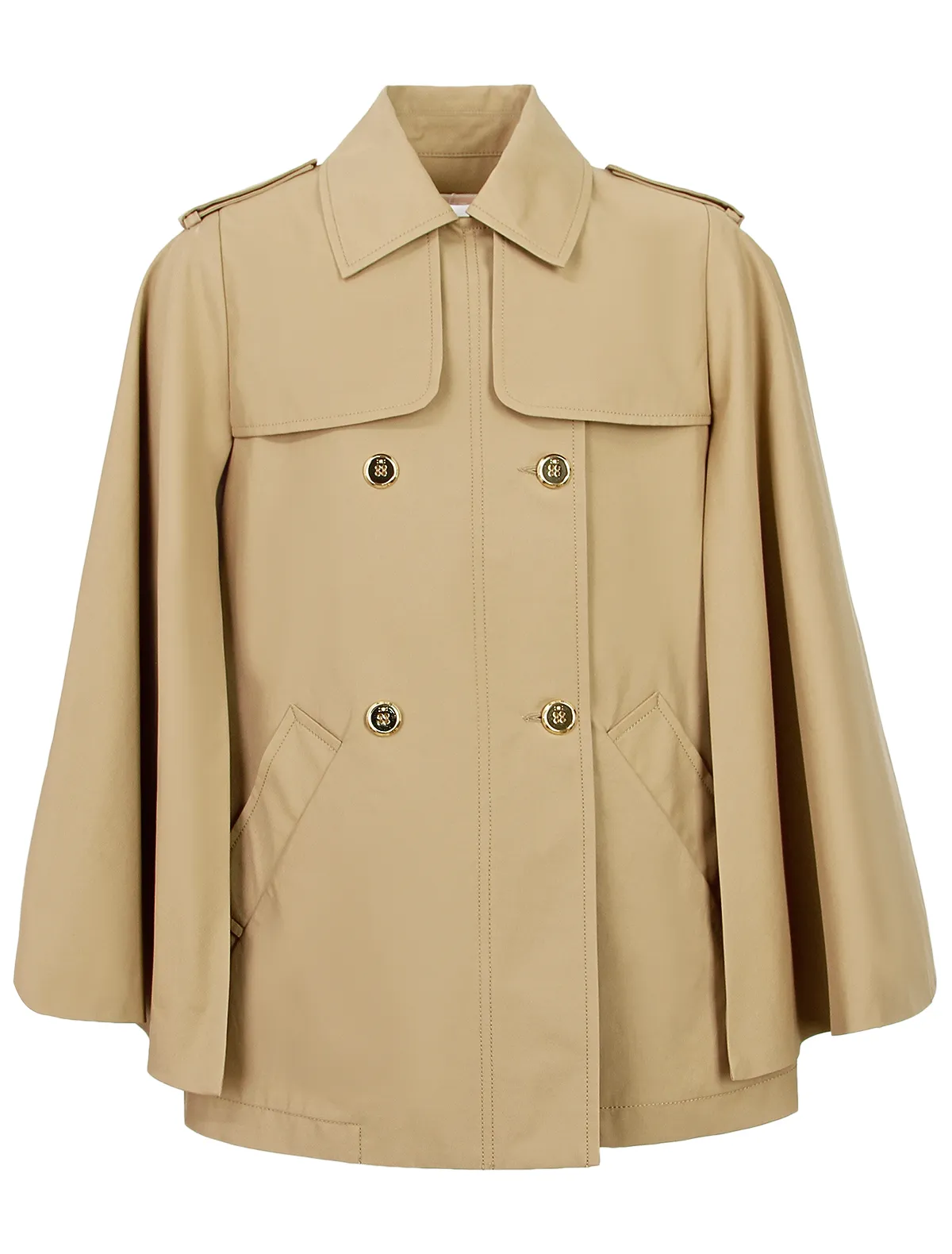 

Плащ ELISABETTA FRANCHI, Бежевый, 2672280