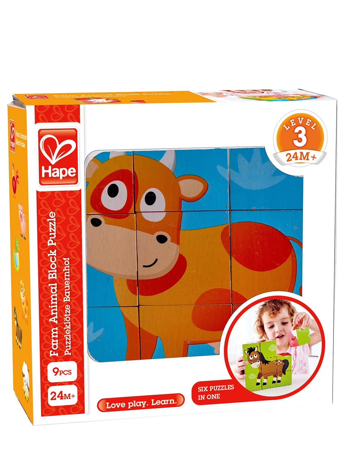 

Игрушка развивающая Hape, Разноцветный, 2445428