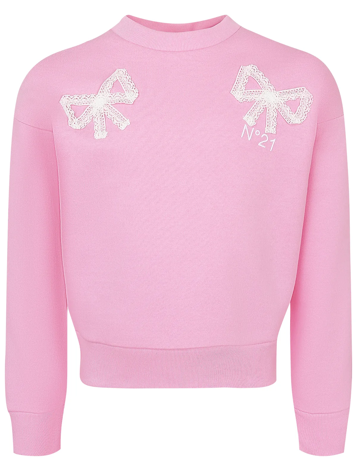 

Свитшот №21 kids, Розовый, 2774038