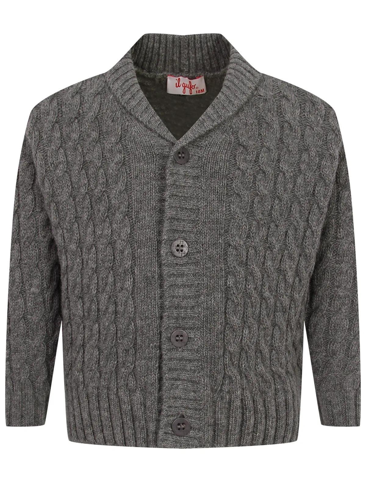 

Кардиган Il Gufo, Серый, 2508048