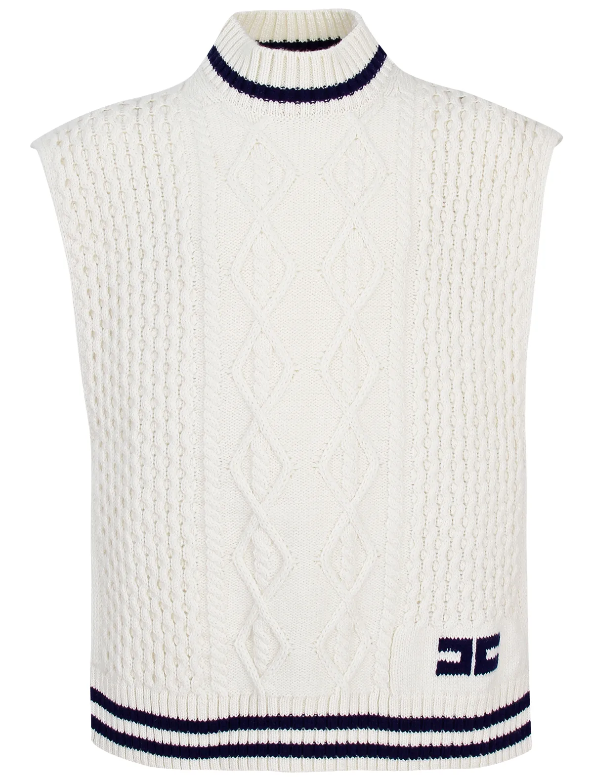 

Жилет ELISABETTA FRANCHI, Бежевый, 2710895