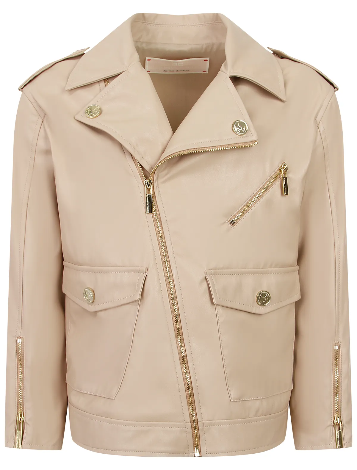 

Куртка ELISABETTA FRANCHI, Бежевый, 2672300