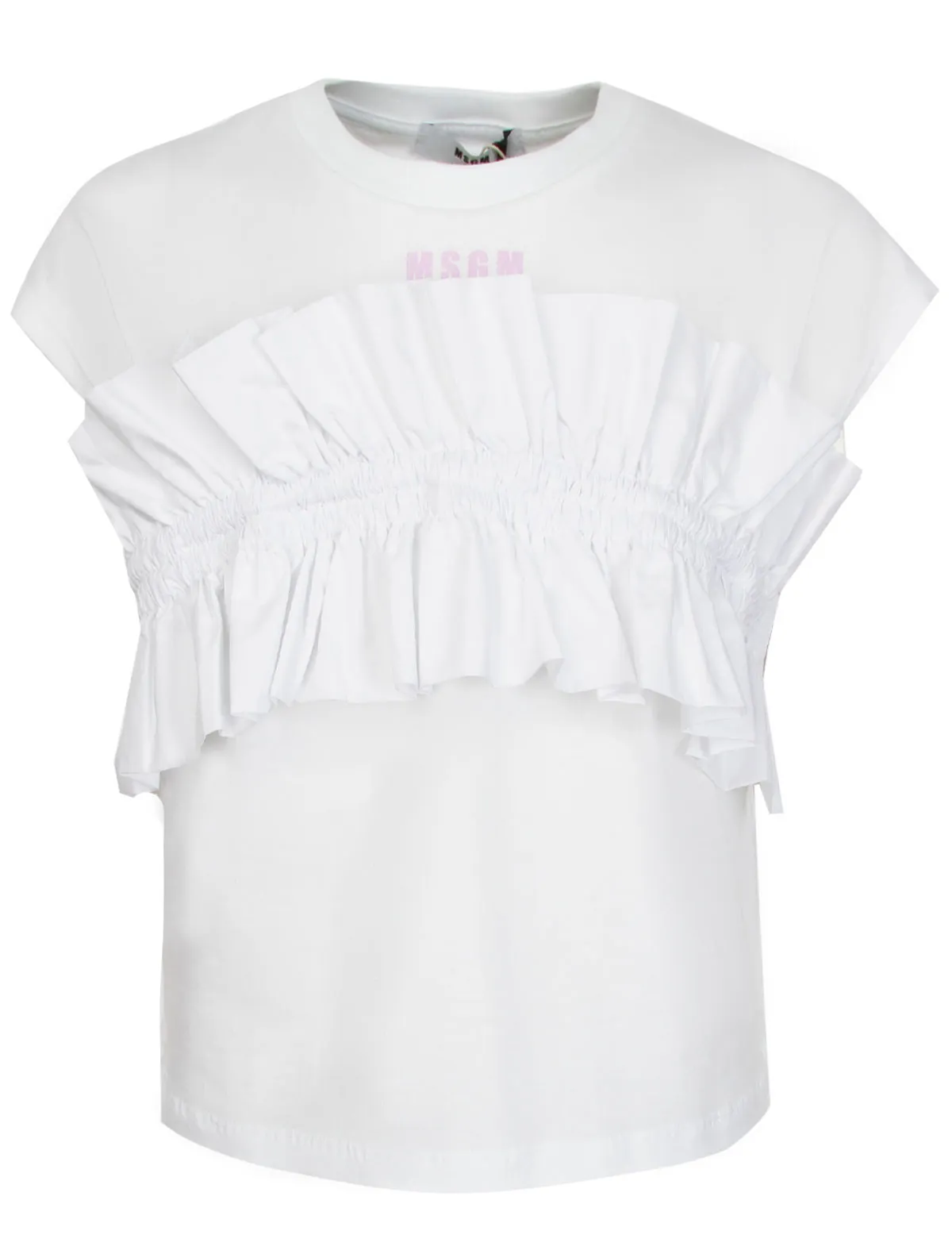 

Футболка MSGM, Белый, 2535734