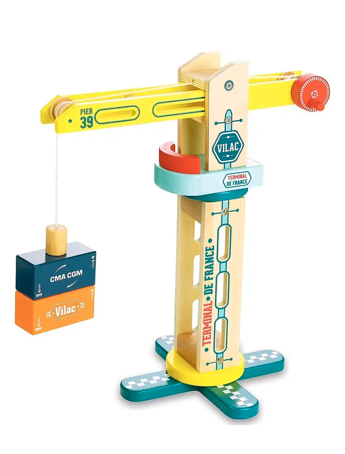 

Машинка игрушечная Vilac, Разноцветный, 2486752