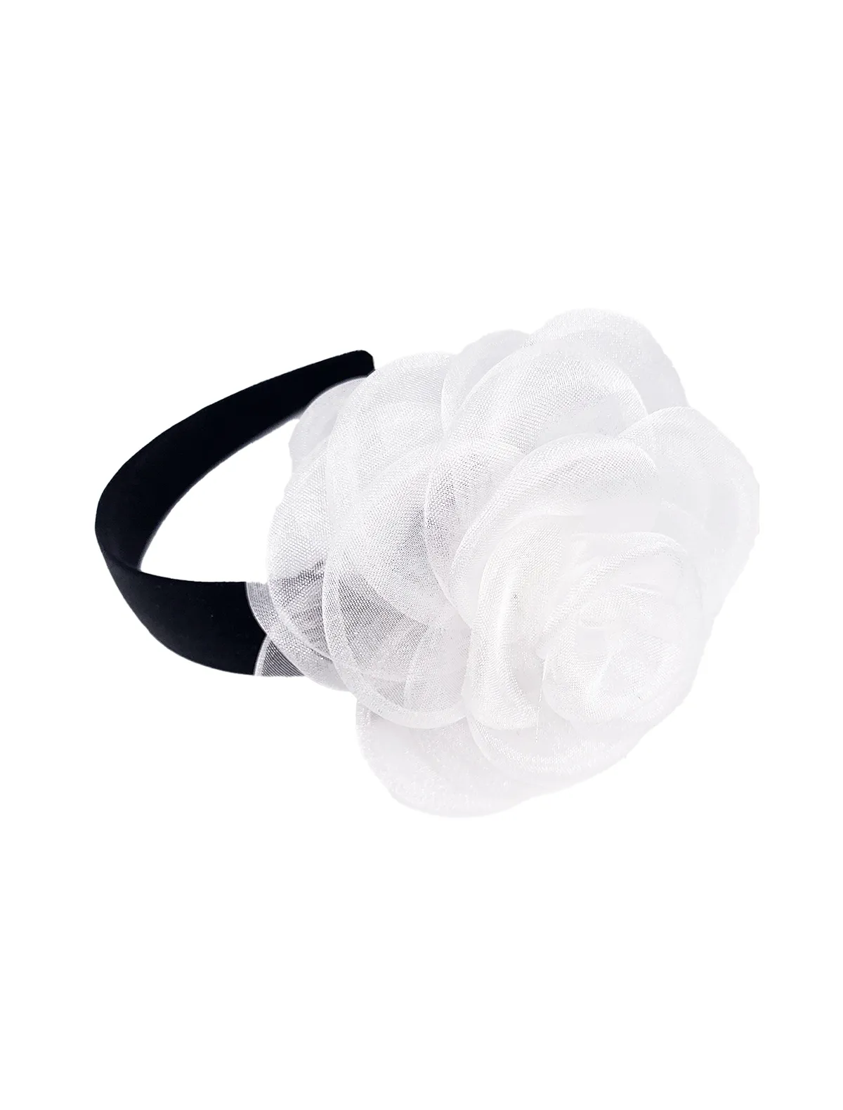 

Ободок Junefee, Белый, 2676293