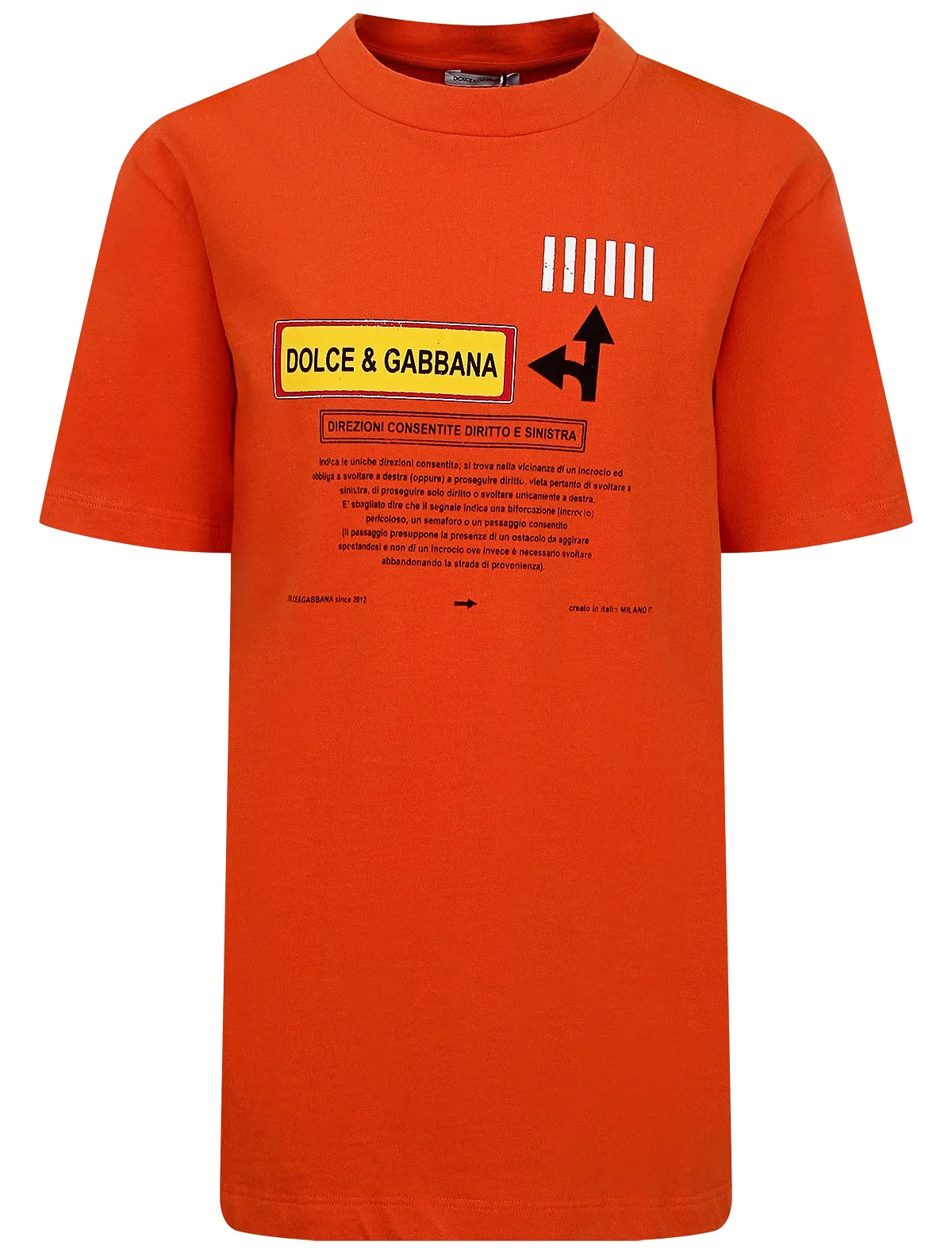 

Футболка Dolce & Gabbana, Оранжевый, 2344752