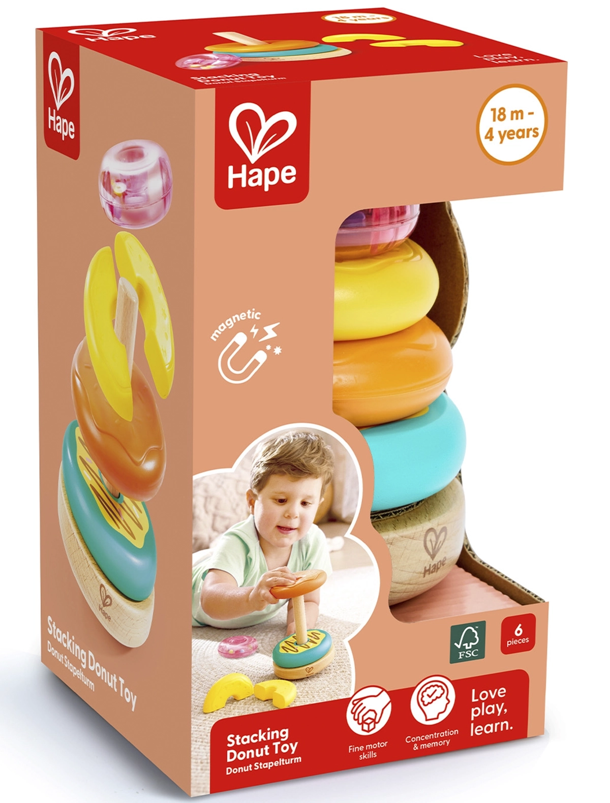 

Игрушка Hape, Разноцветный, 3133089