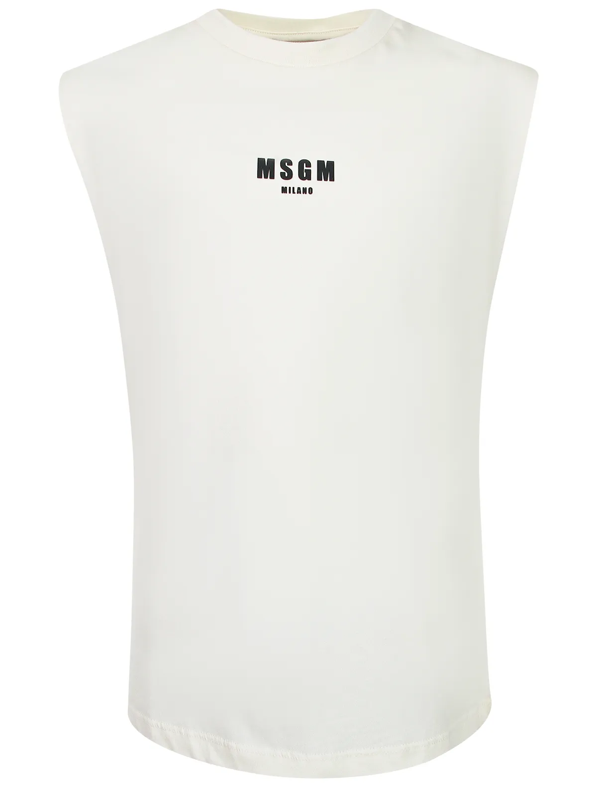 

Майка MSGM, Бежевый, 2648999