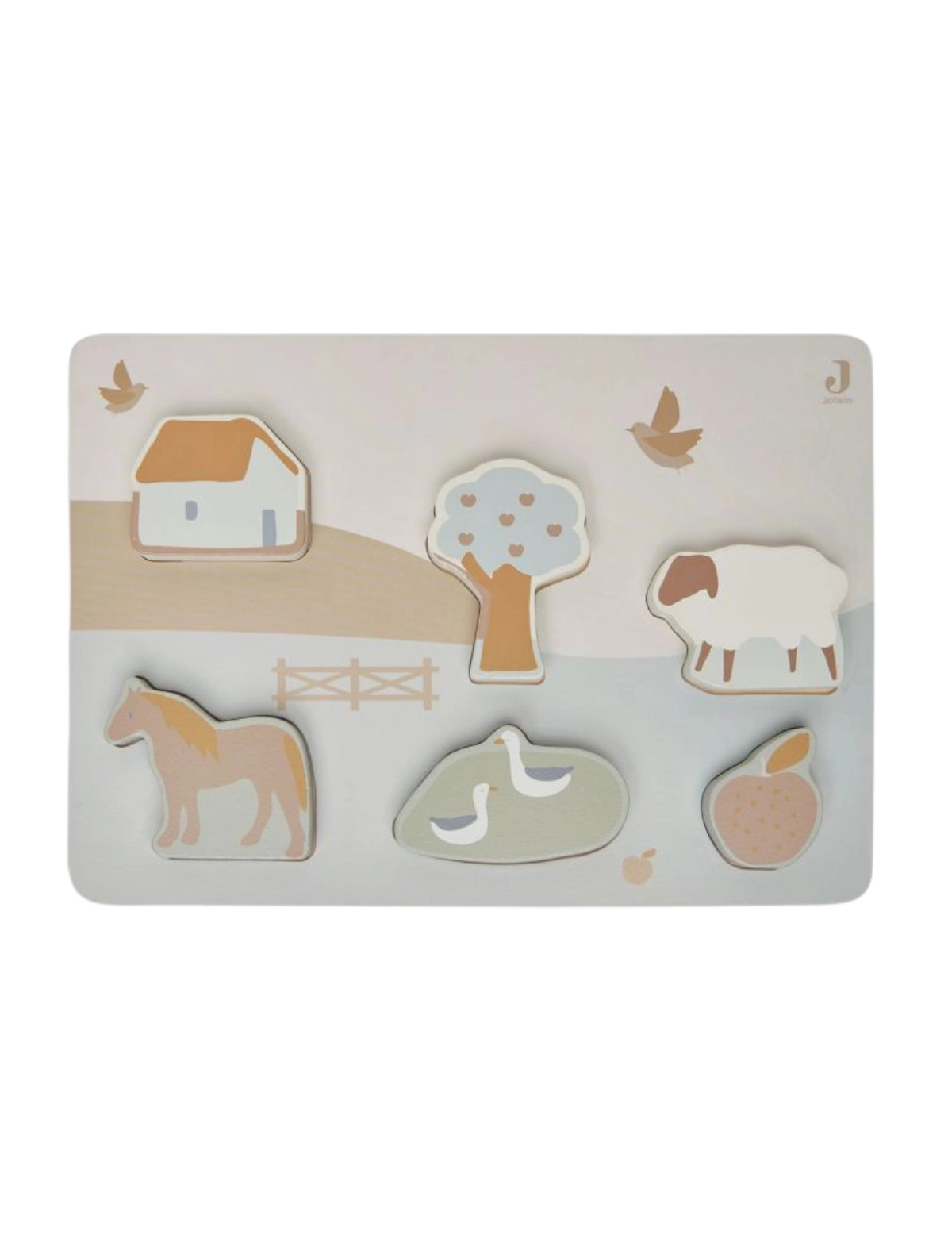 

Игрушка развивающая Jollein, Серый, 3105710