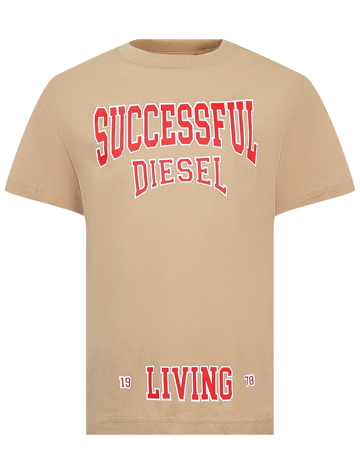 

Футболка Diesel, Бежевый, 2767669