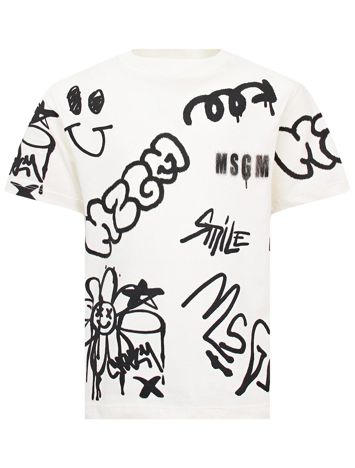 

Футболка MSGM, Бежевый, 3074866