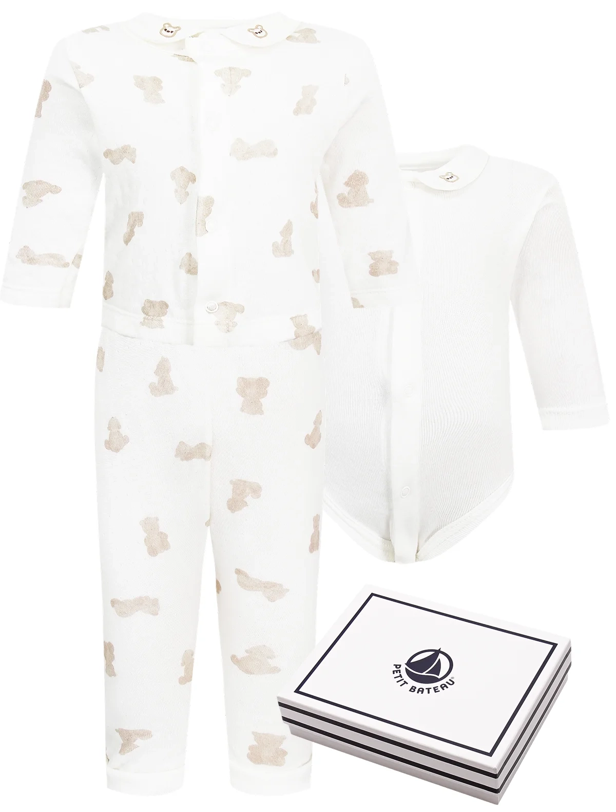 

Комплект из  шт. PETIT BATEAU, Белый, 3053033