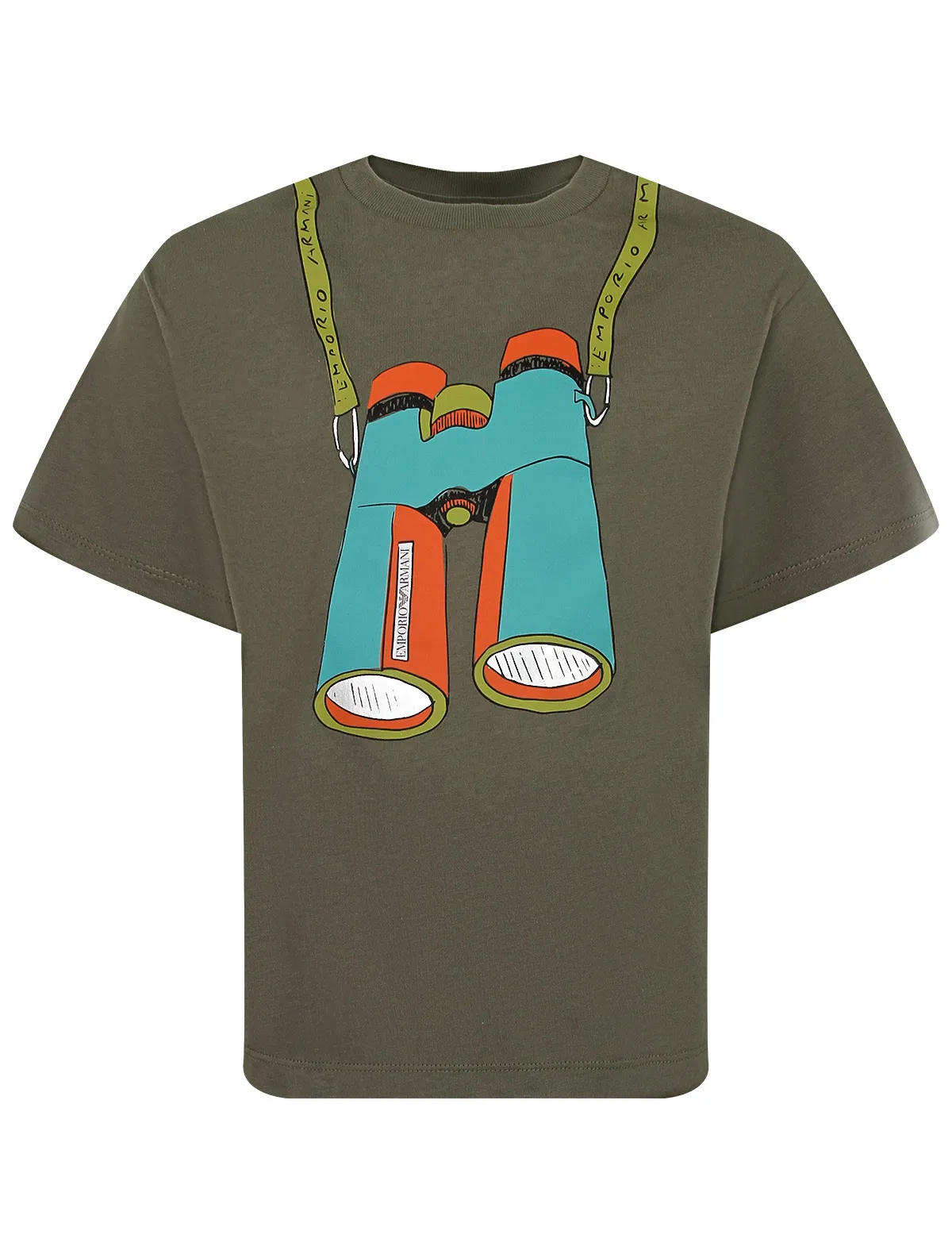 

Футболка EMPORIO ARMANI, Зеленый, 2645705