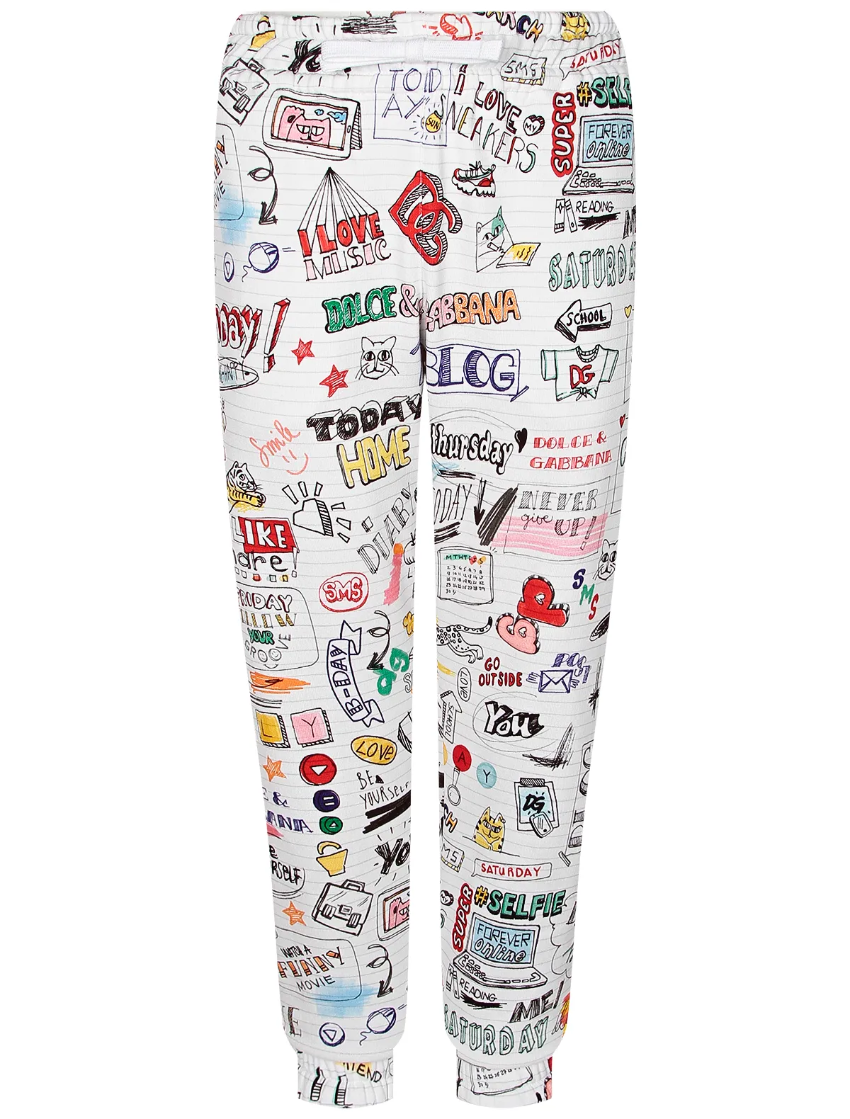 

Брюки спортивные Dolce & Gabbana, Белый, 2477249