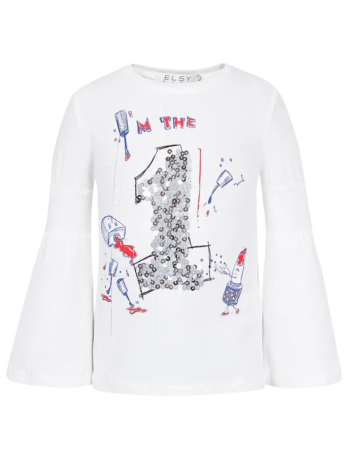 

Лонгслив ELSY, Бежевый, 1843865