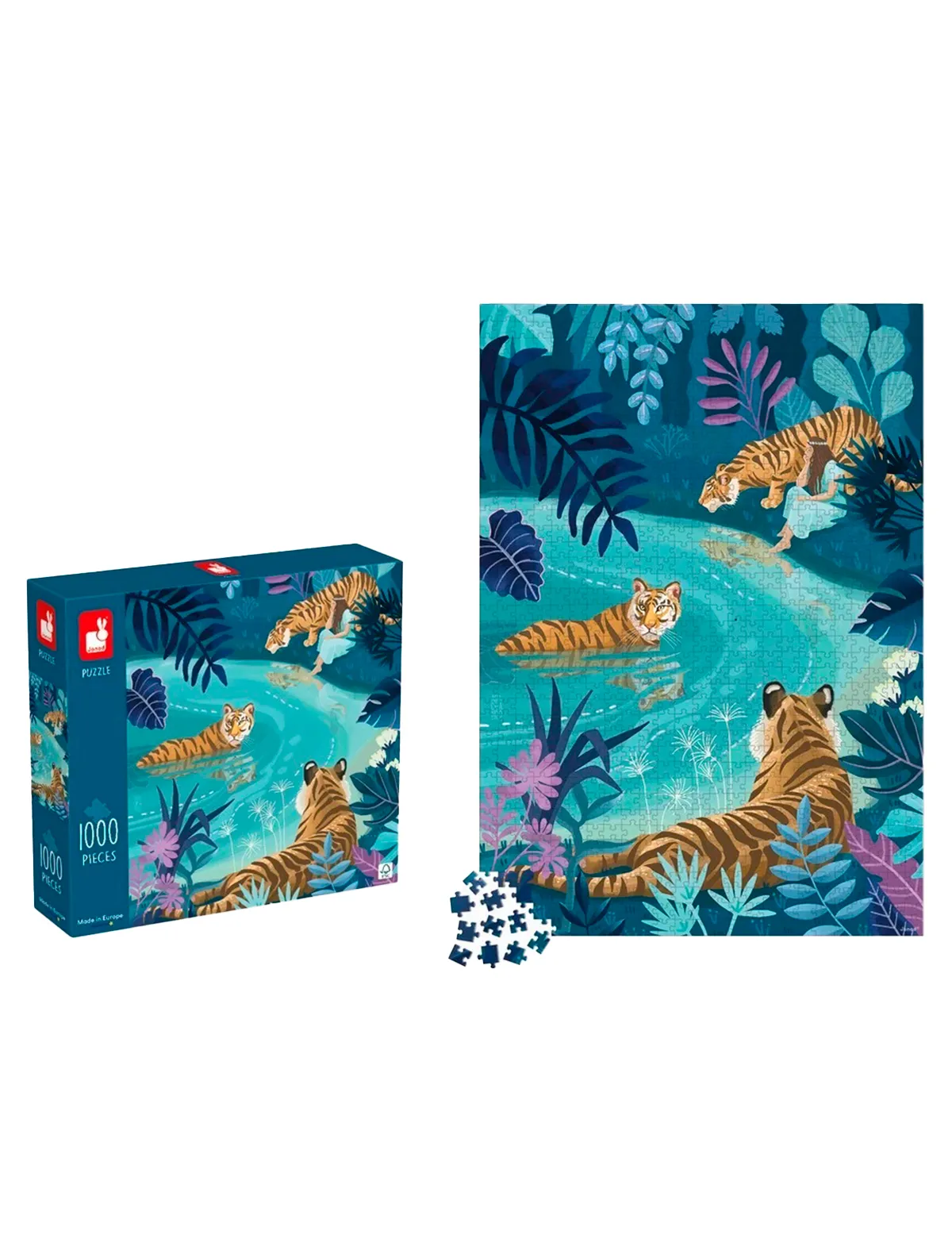 

Пазл Janod, Разноцветный, 2501022