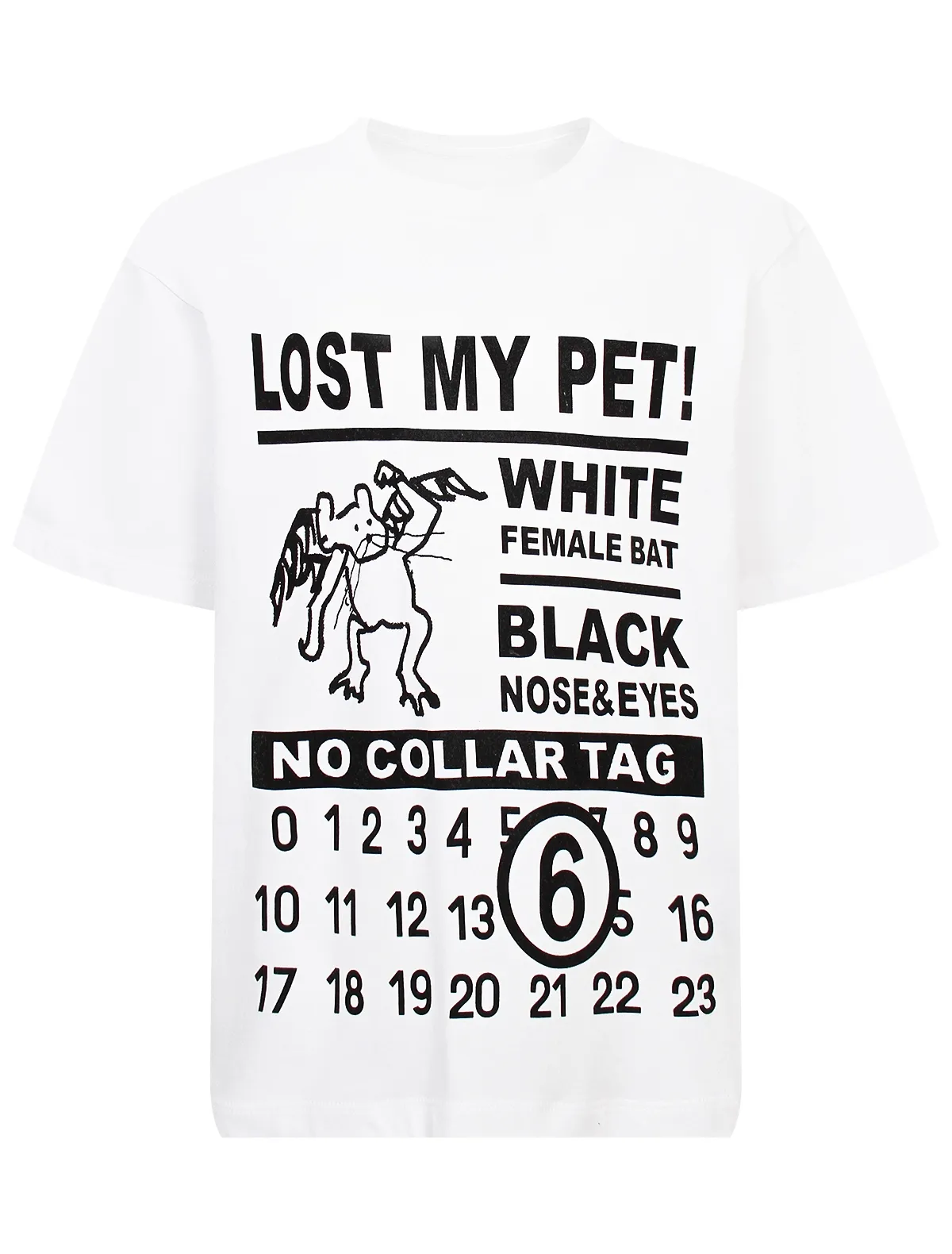 

Футболка MM6 Maison Margiela, Белый, 2883143