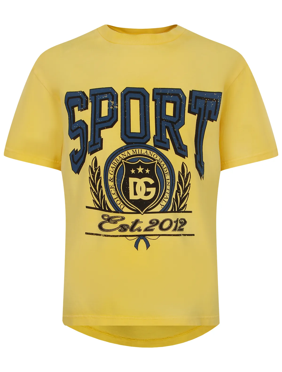 

Футболка Dolce & Gabbana, Желтый, 2550498