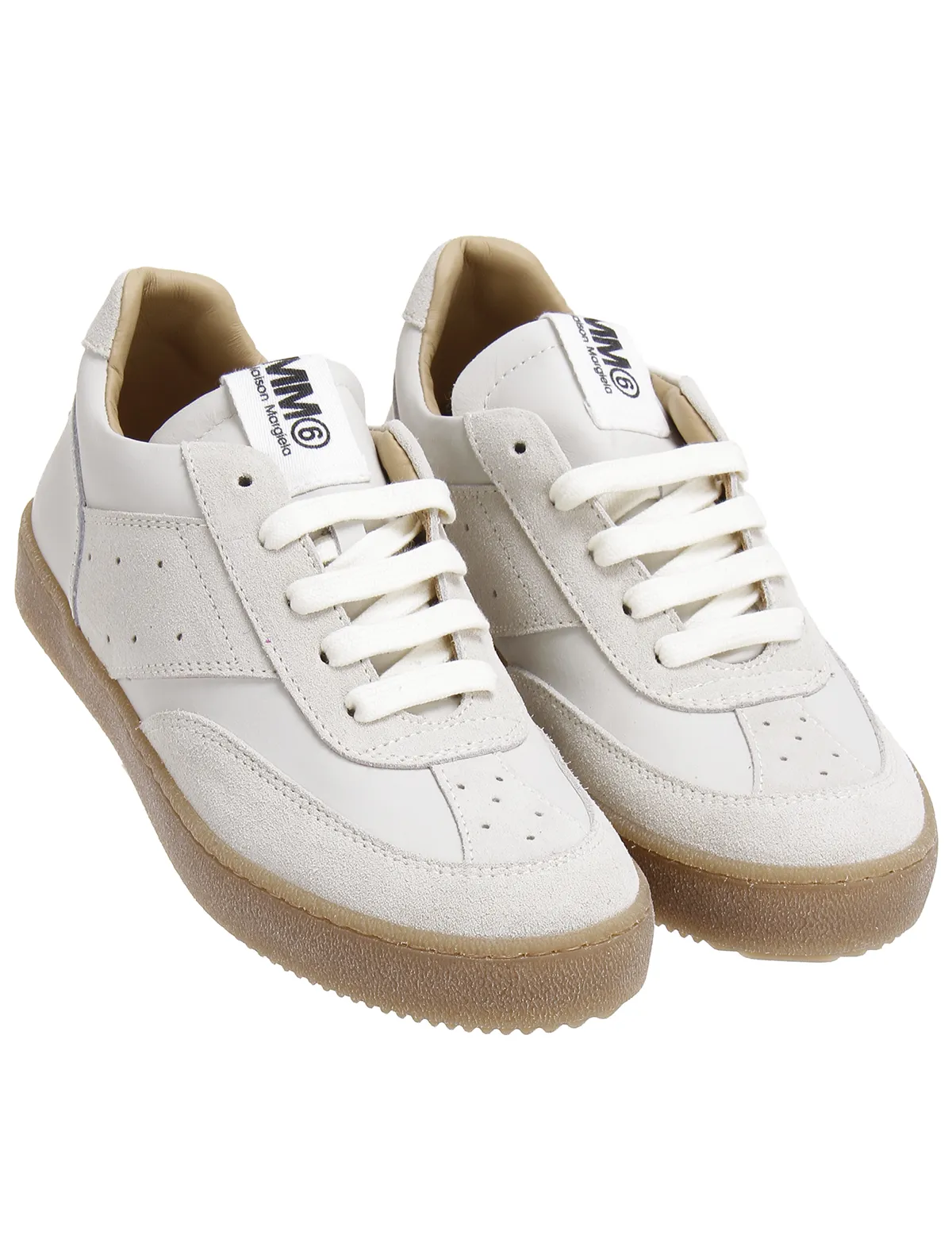 

Кеды MM6 Maison Margiela, Бежевый, 2719665