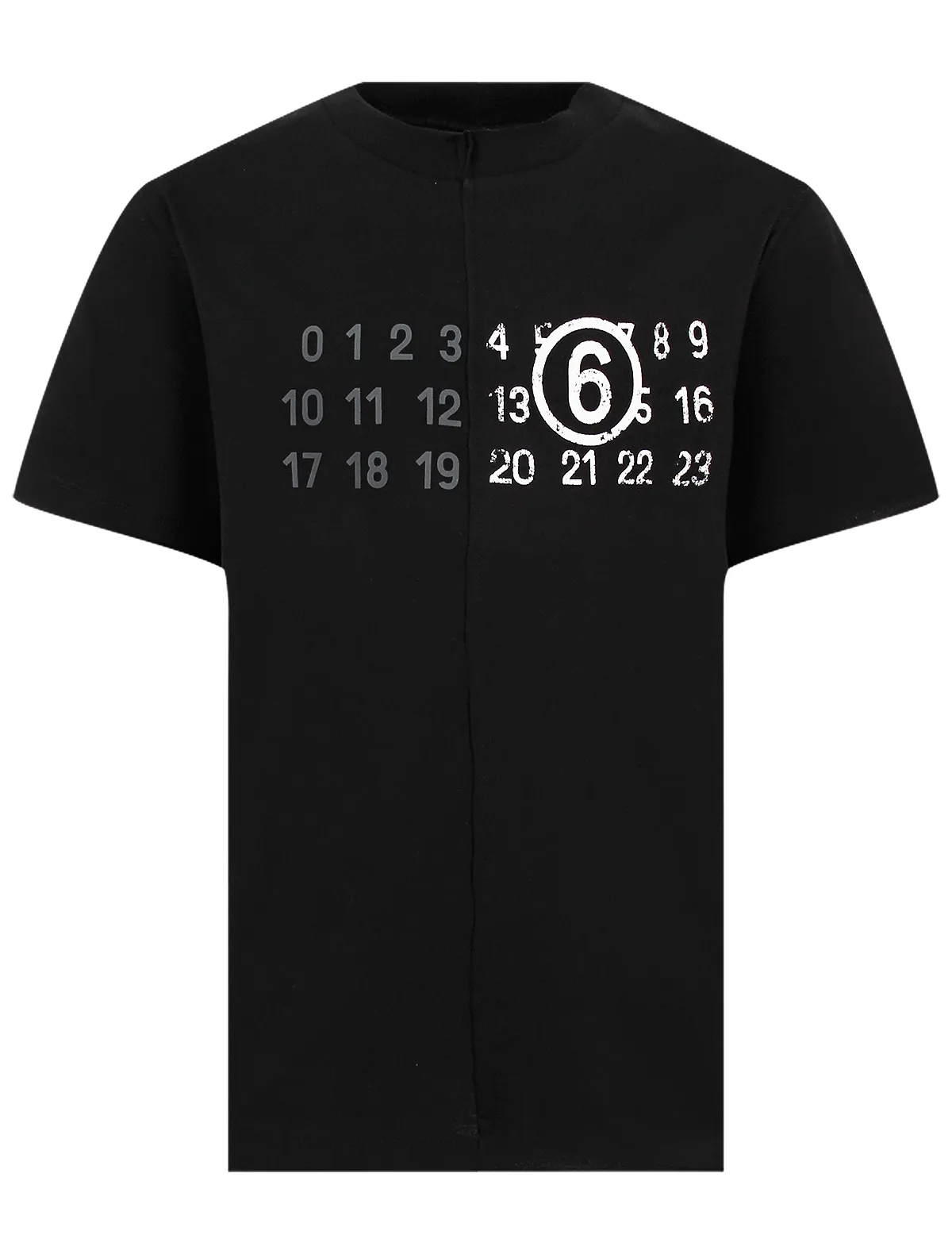 

Футболка MM6 Maison Margiela, Черный, 2766931