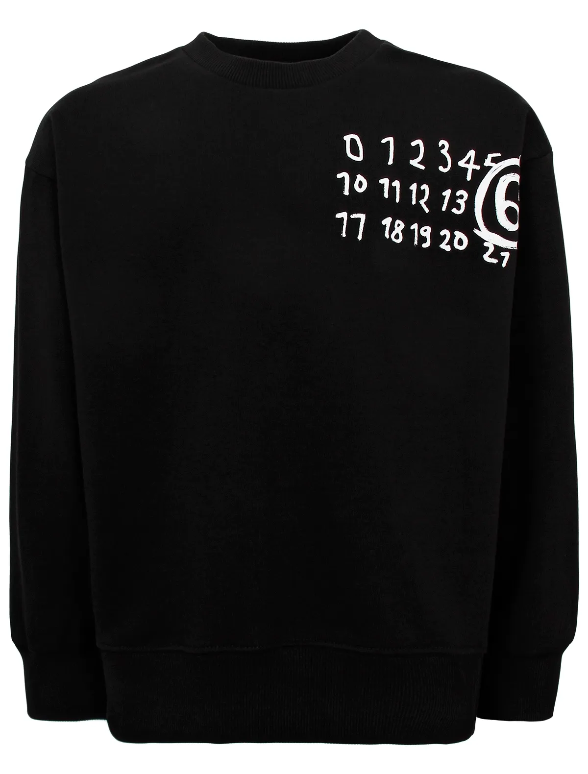 

Свитшот MM6 Maison Margiela, Черный, 2883128