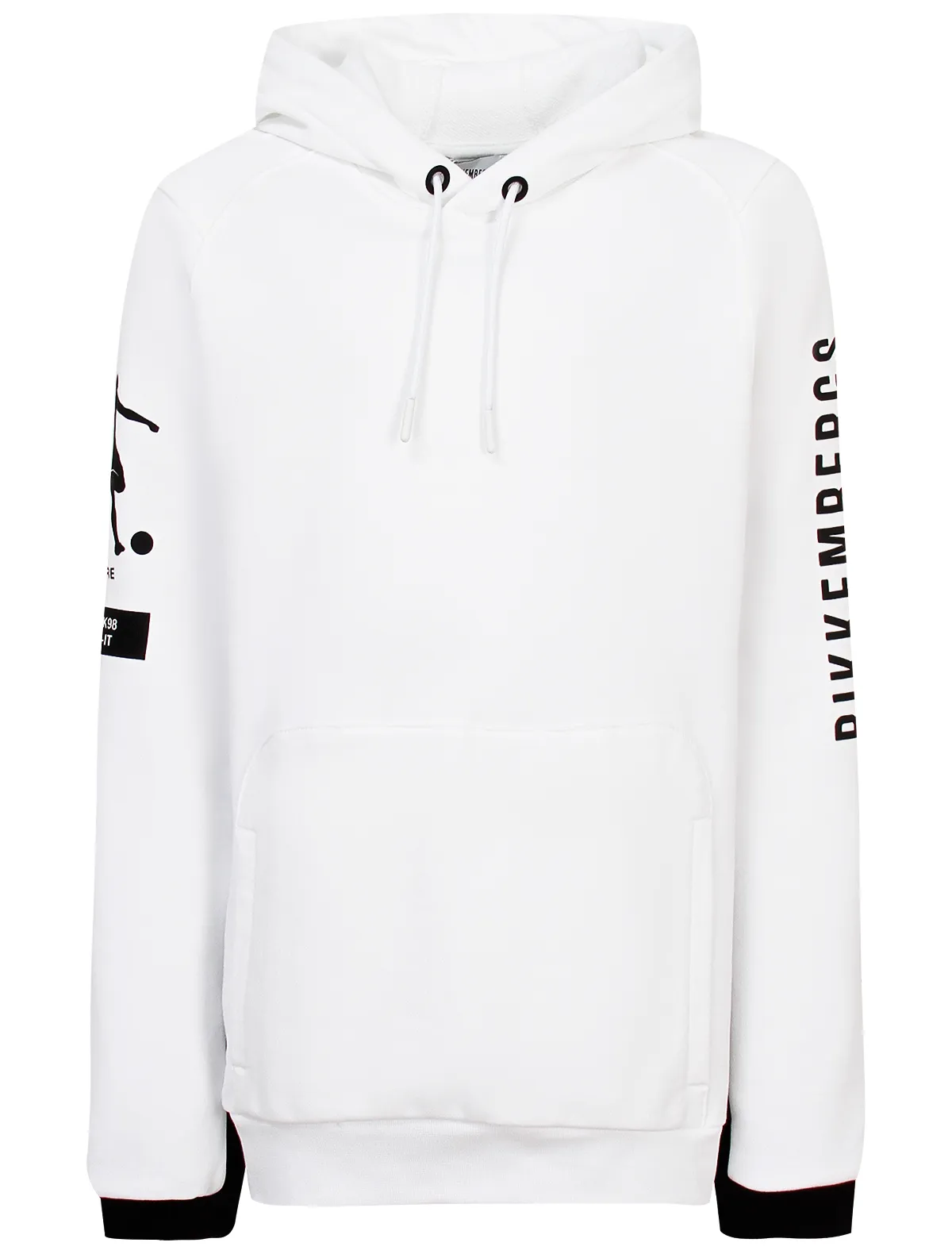 

Худи Bikkembergs, Белый, 2775778