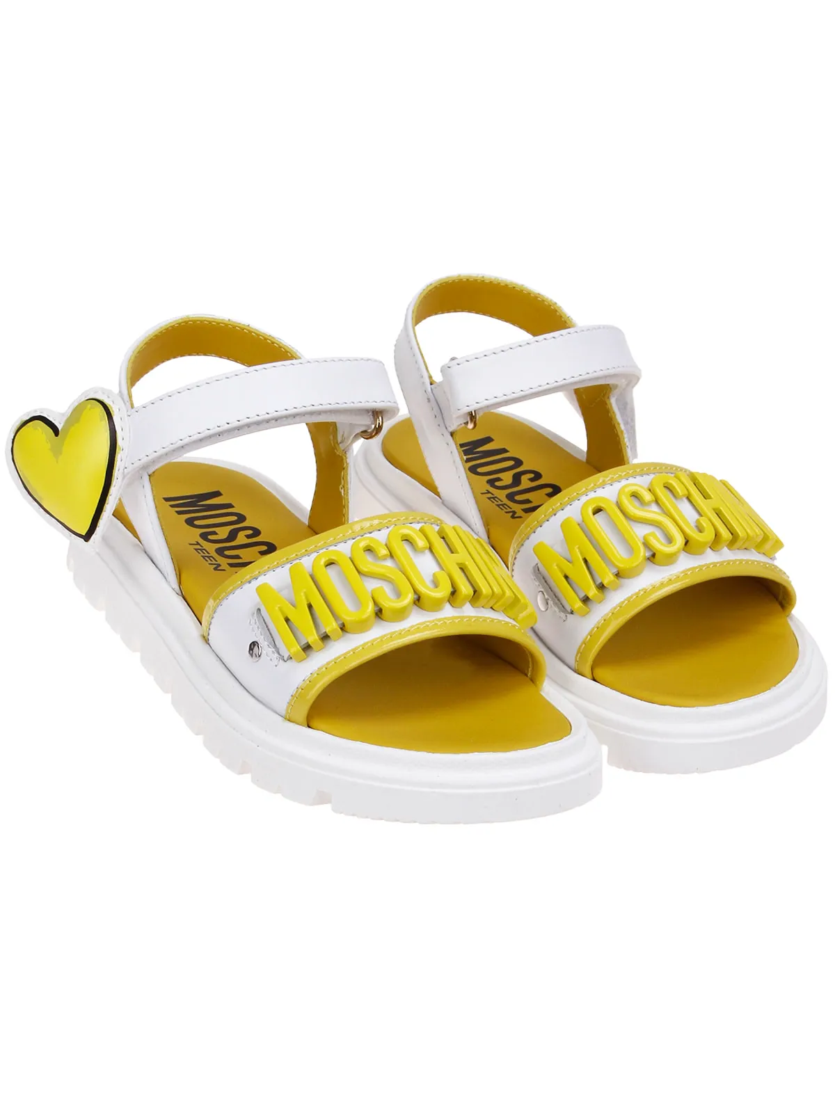 

Босоножки Moschino, Белый, 2656207