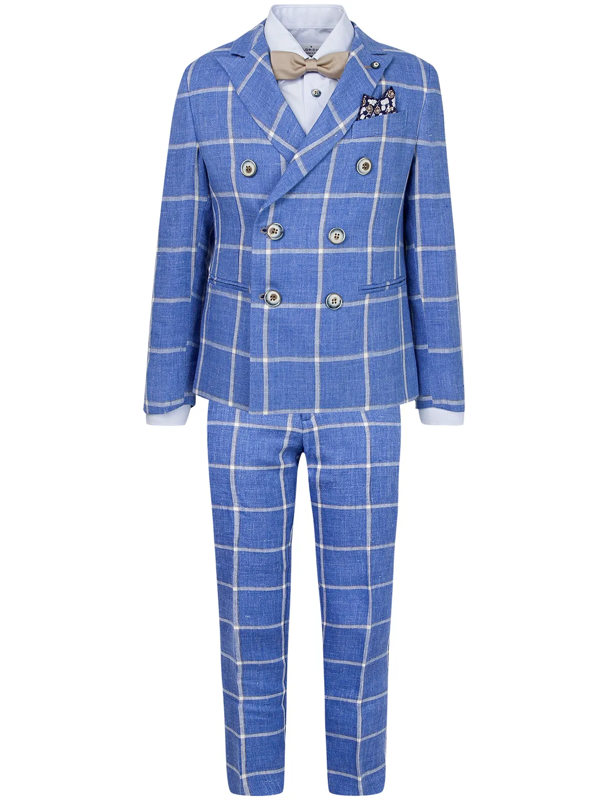 

Костюм из  изд. COLORICHIARI, Голубой, 2201779