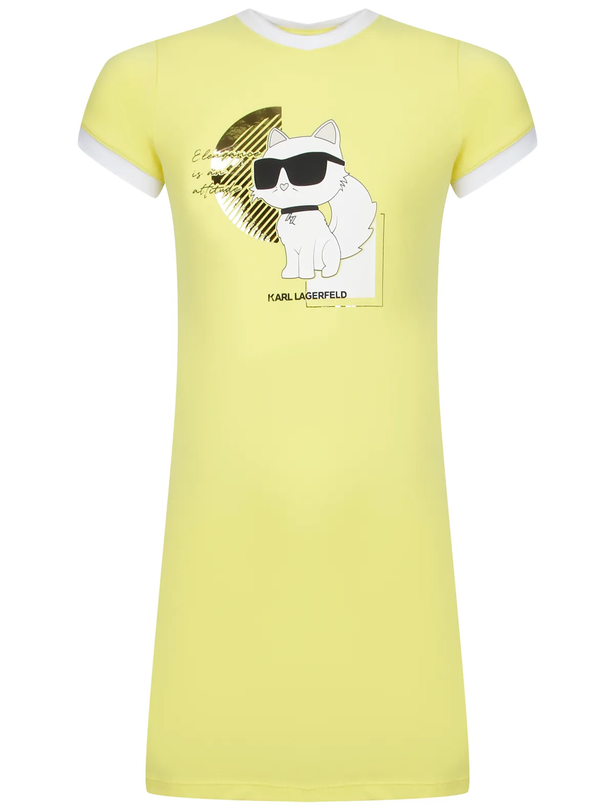 

Платье Karl Lagerfeld, Желтый, 2683130