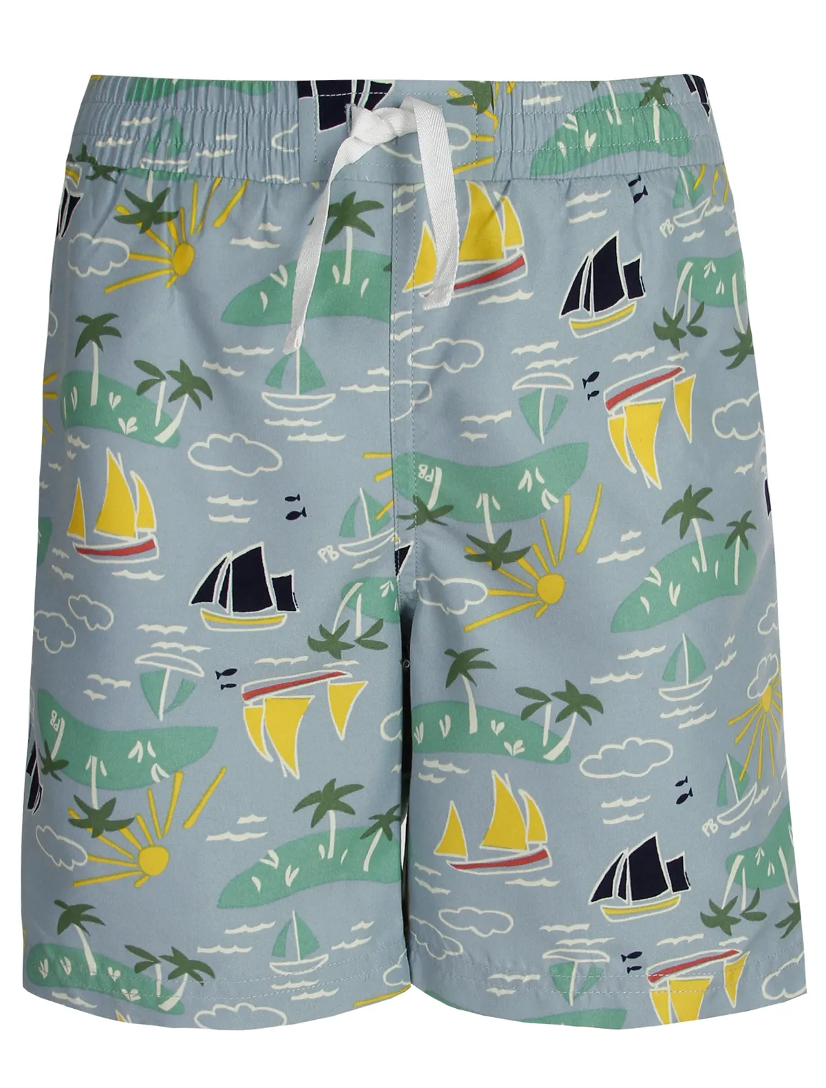 

Шорты пляжные PETIT BATEAU, Голубой, 2548510