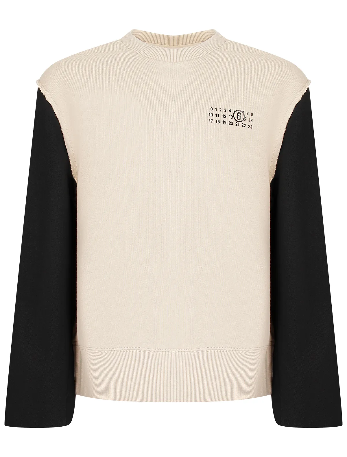 

Свитшот MM6 Maison Margiela, Бежевый, 2714439