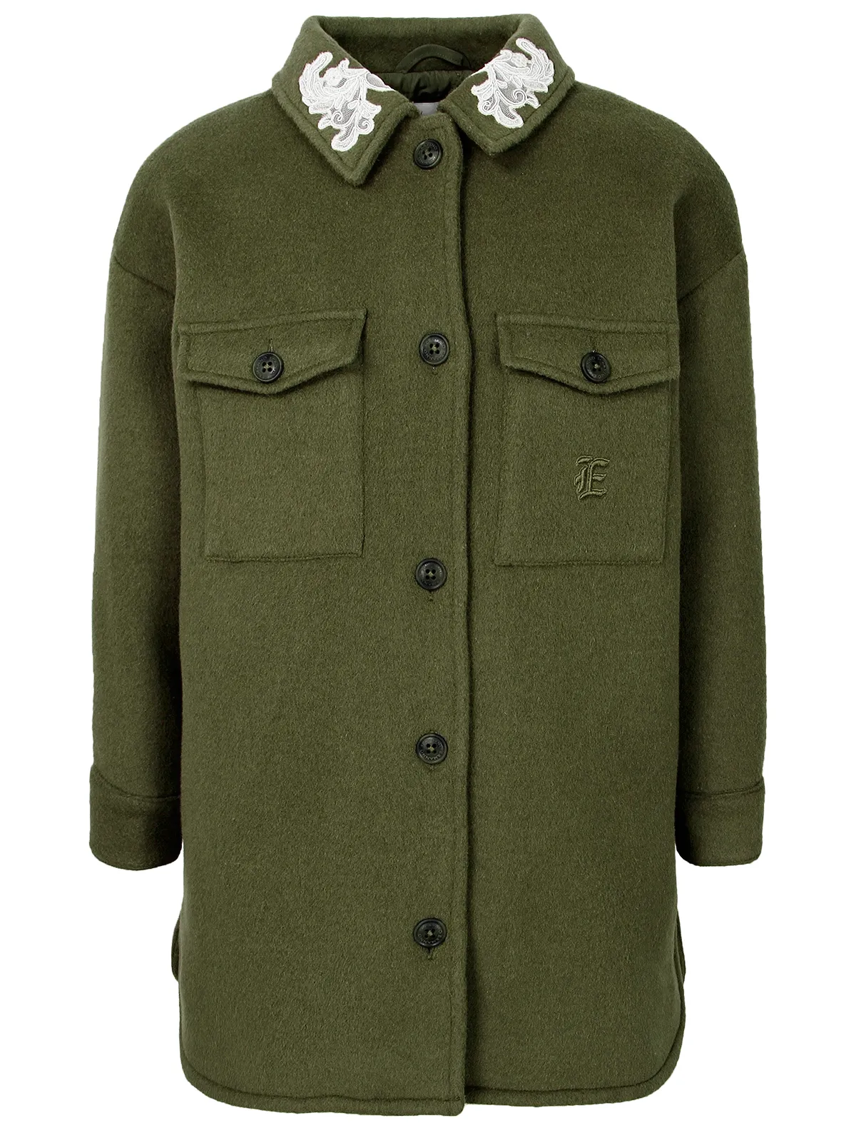 

Пальто Ermanno Scervino, Зеленый, 2477611