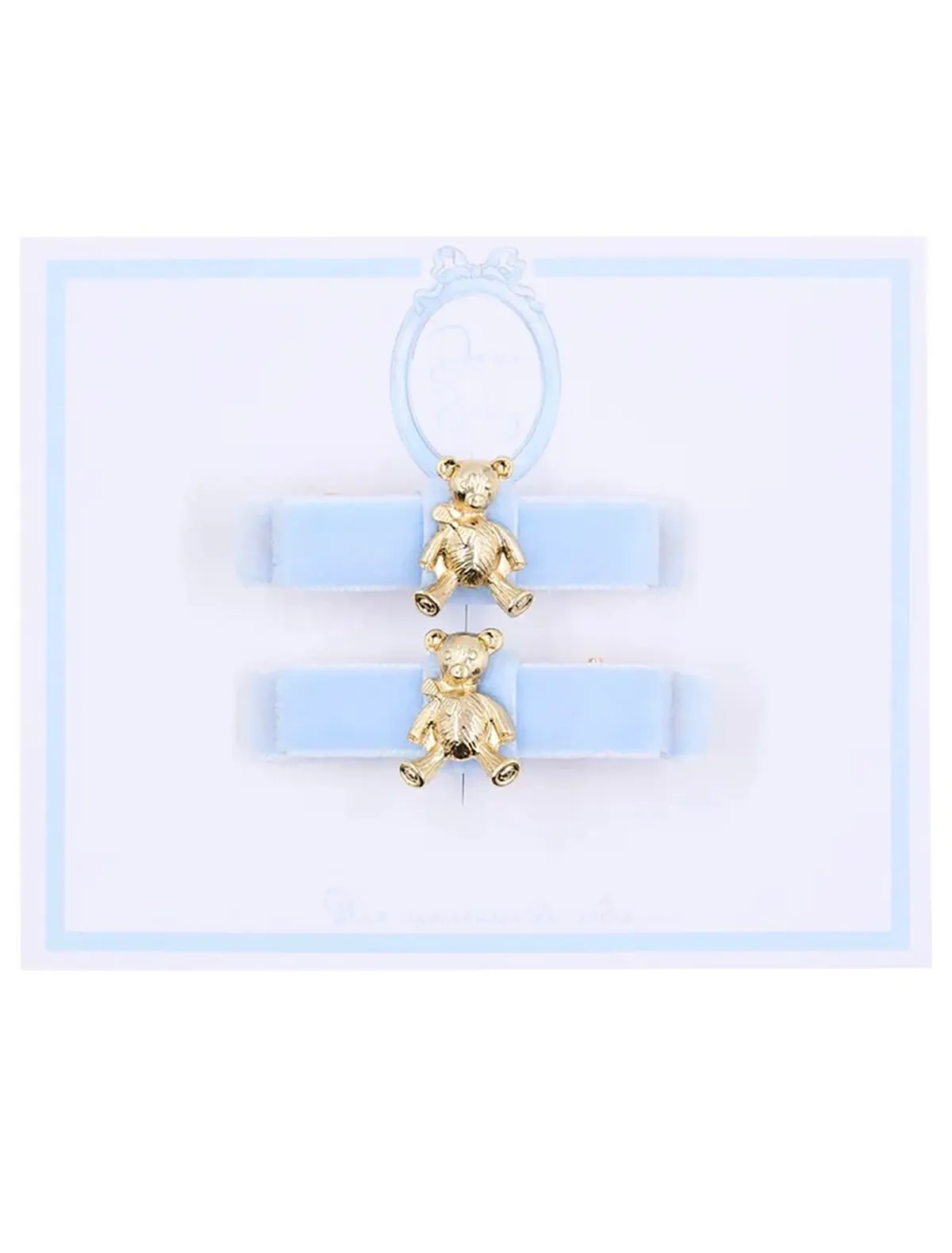 

Заколка Dava Baby, Голубой, 2782474