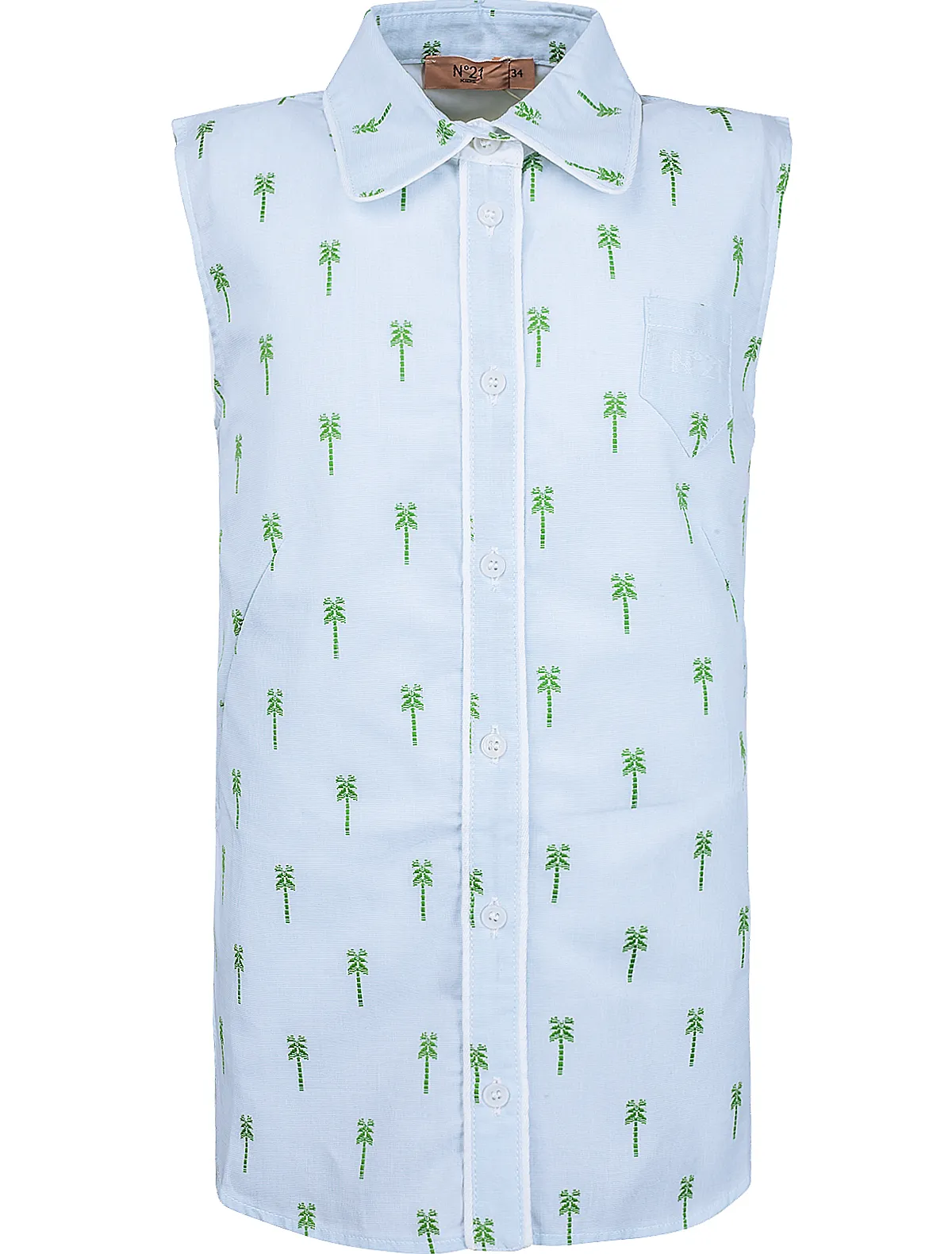 

Блуза №21 kids, Голубой, 1865282