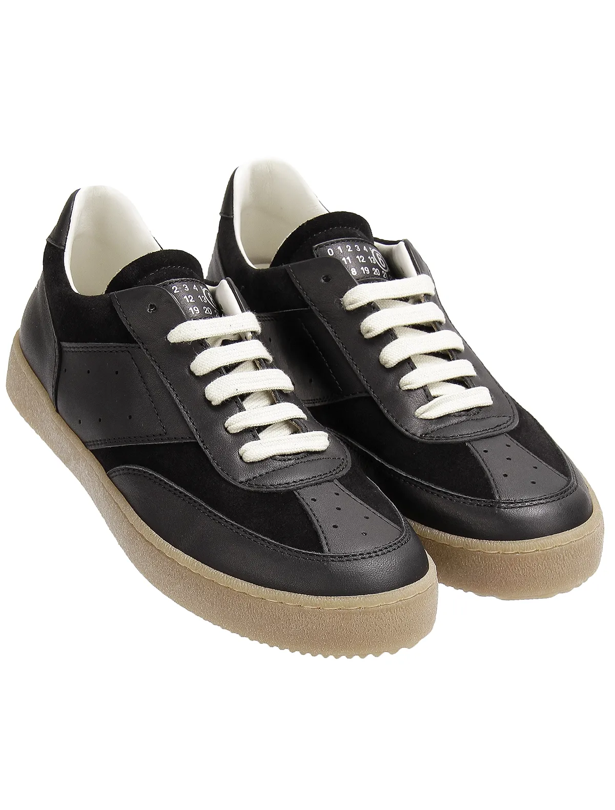 

Кеды MM6 Maison Margiela, Черный, 3000424