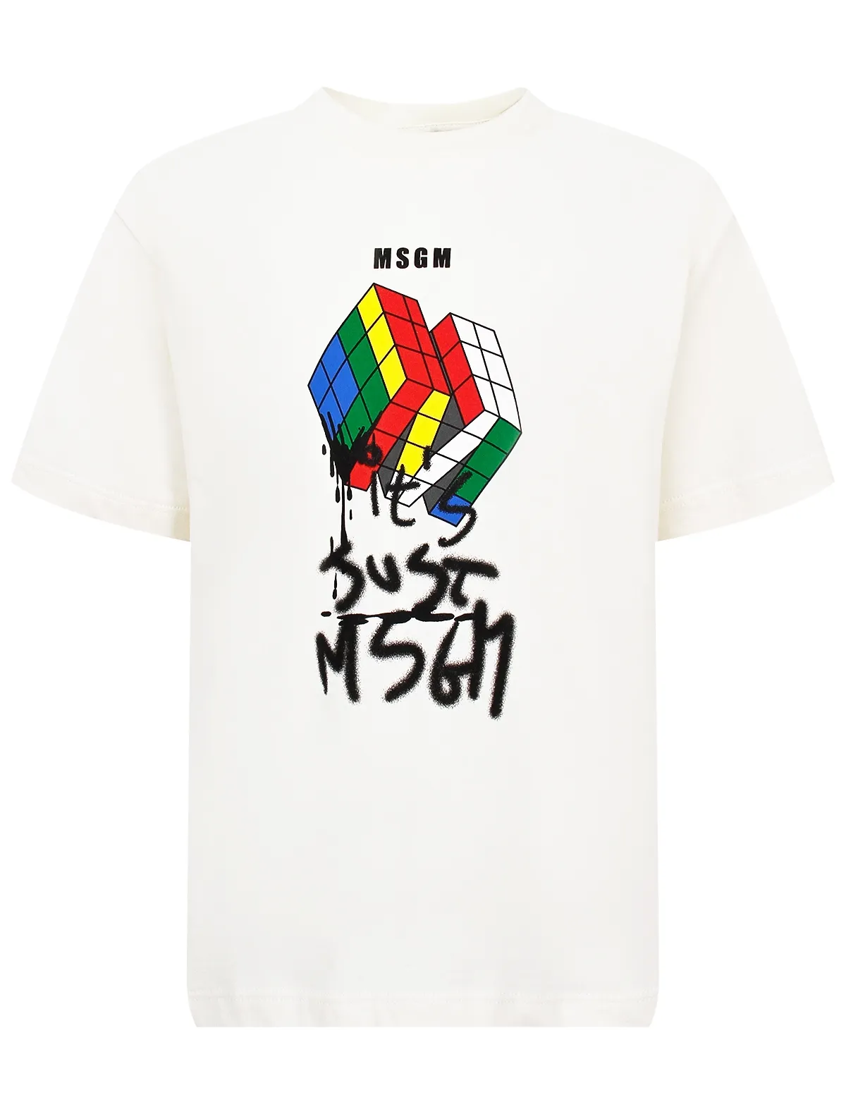

Футболка MSGM, Бежевый, 2893669