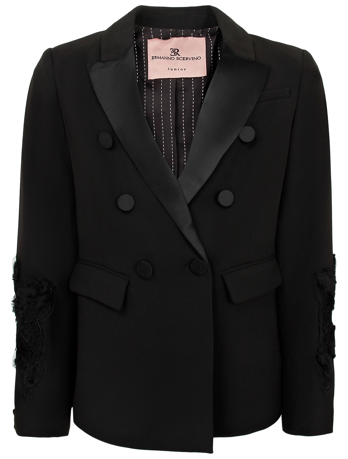 

Пиджак Ermanno Scervino, Черный, 3081423