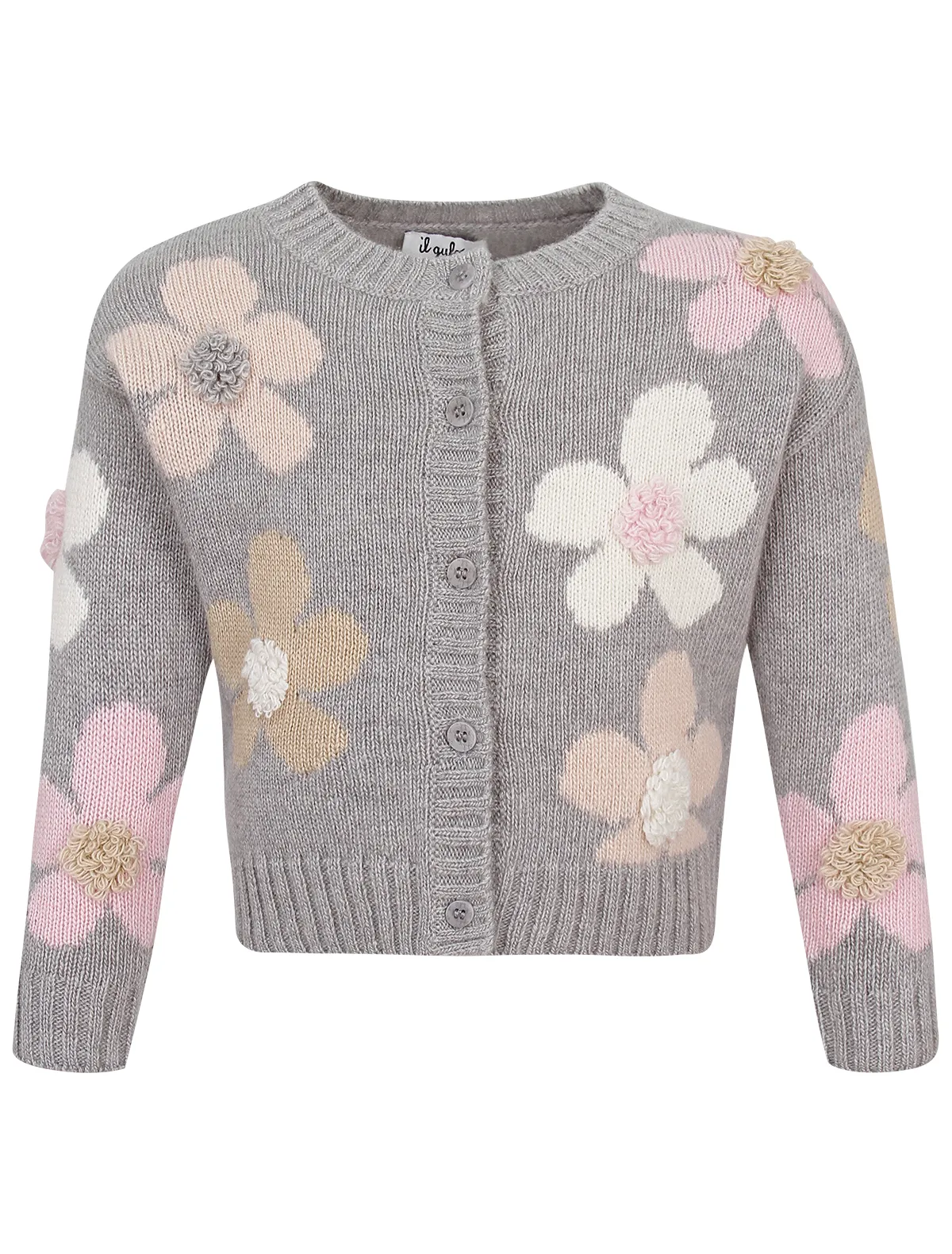 

Кардиган Il Gufo, Серый, 2739751