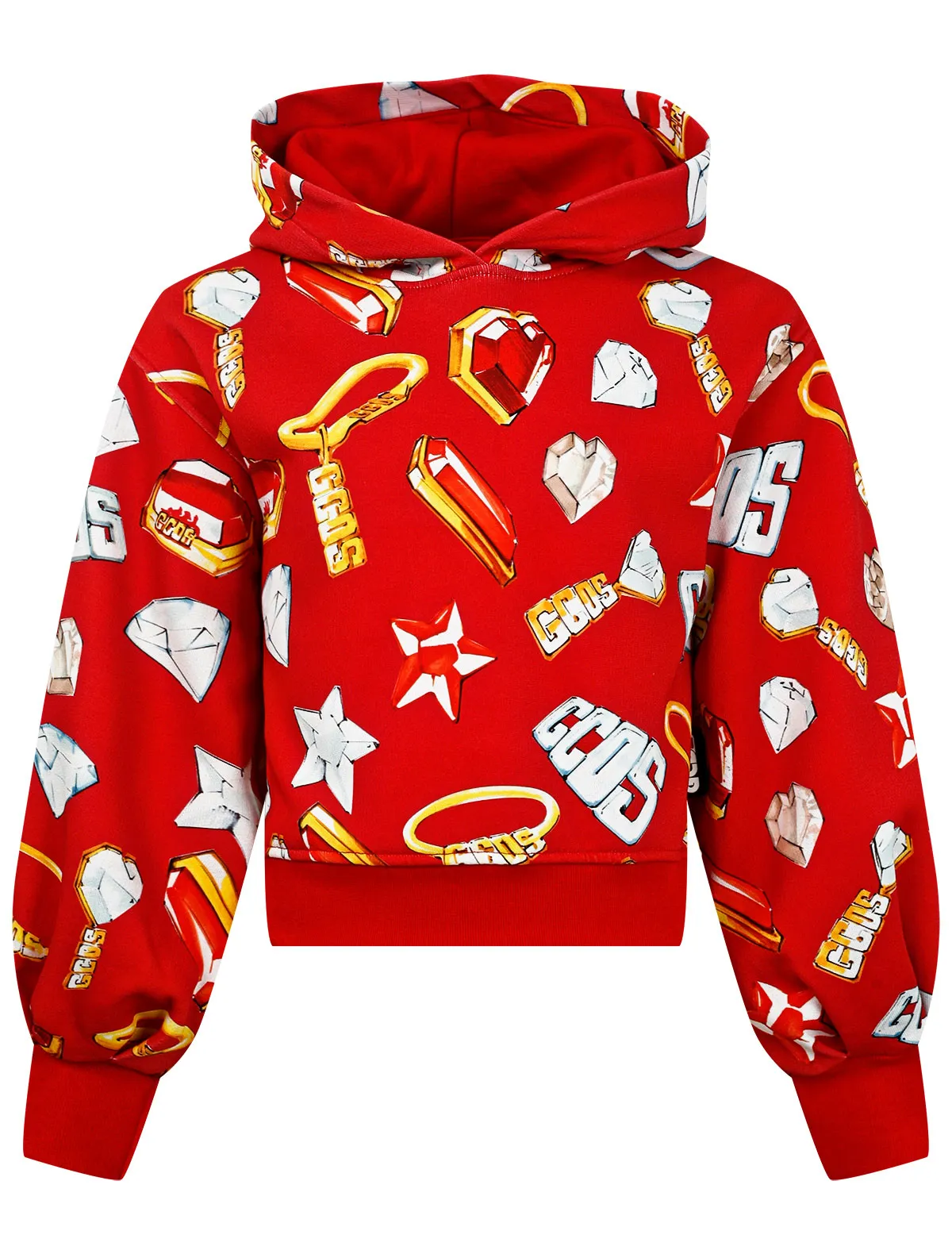 

Худи GCDS mini, Красный, 2363748