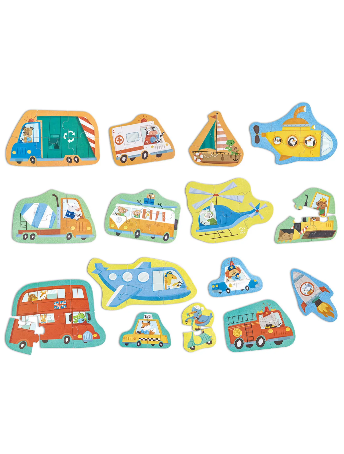 

Пазл Hape, Разноцветный, 2740418